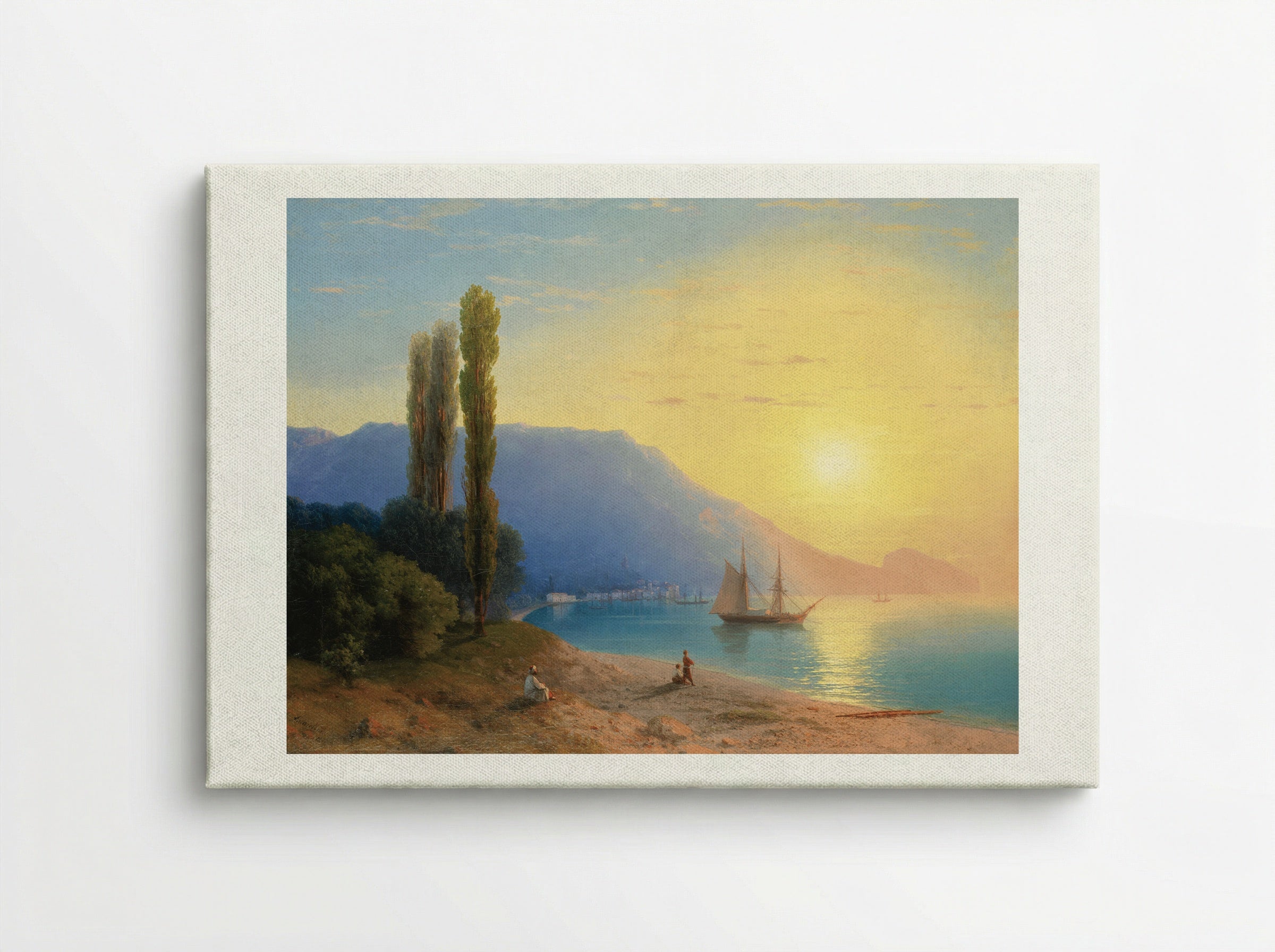 The Sunset - Ivan Aivazovsky - Canvas