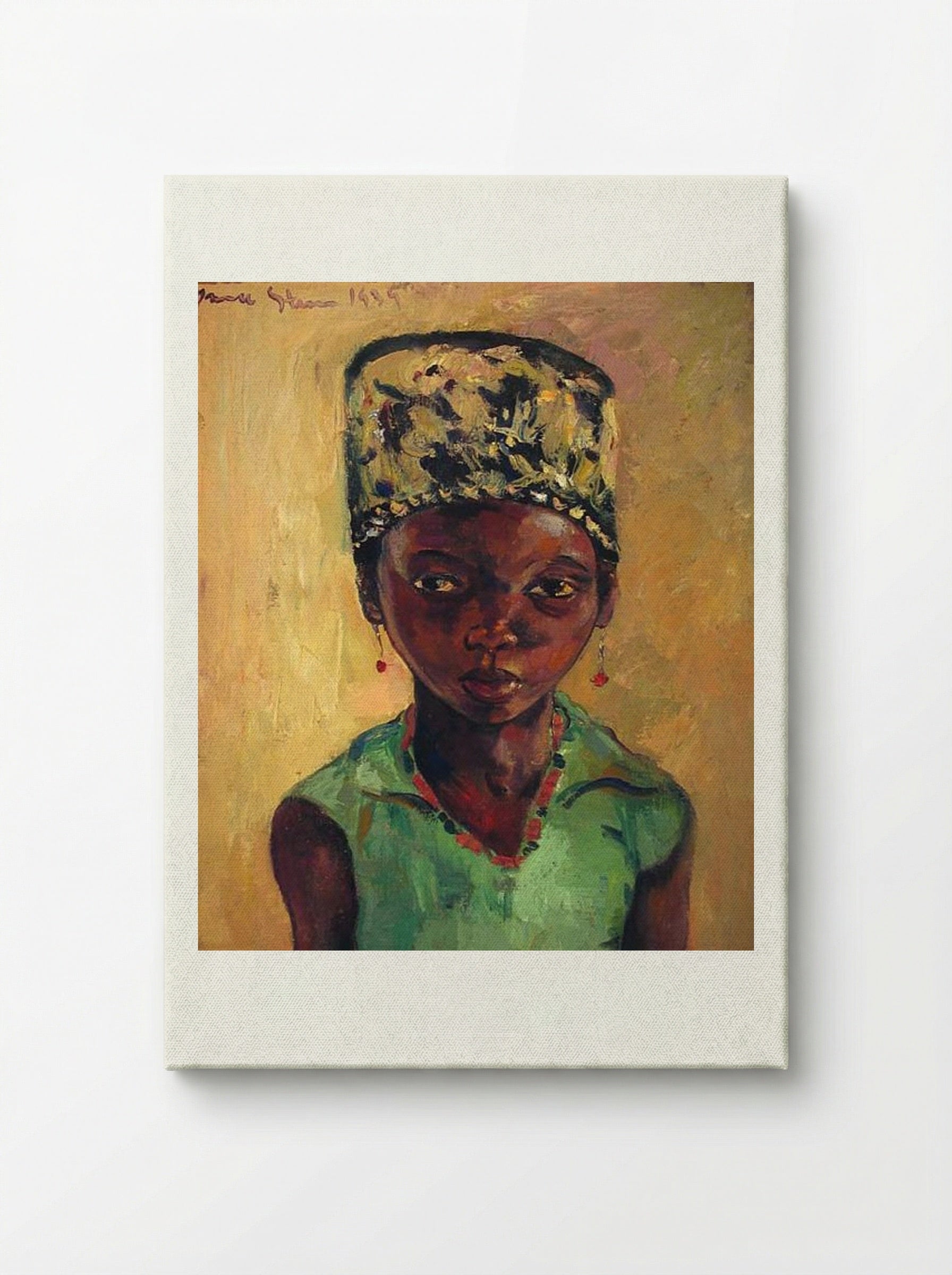 Portrait of a Young Girl - Irma Stern - Canvas