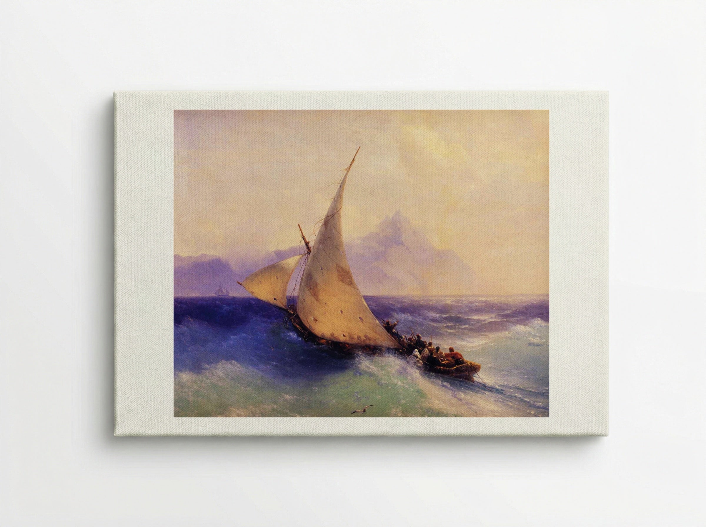 Rescue at Sea - Ivan Aivazovsky - Canvas