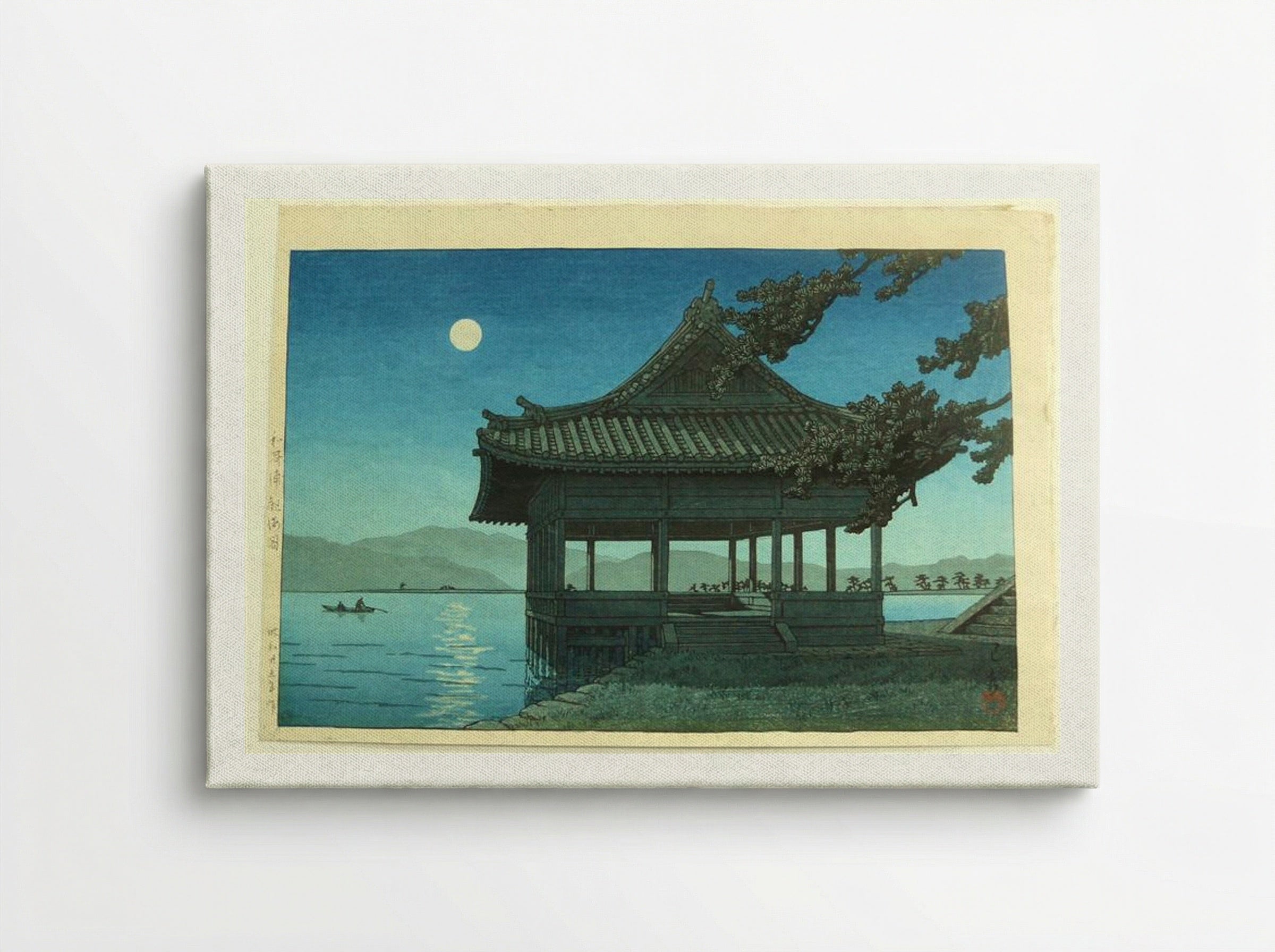 Kankai Pavillion at Wakaura Beach - Hasui Kawase - Canvas