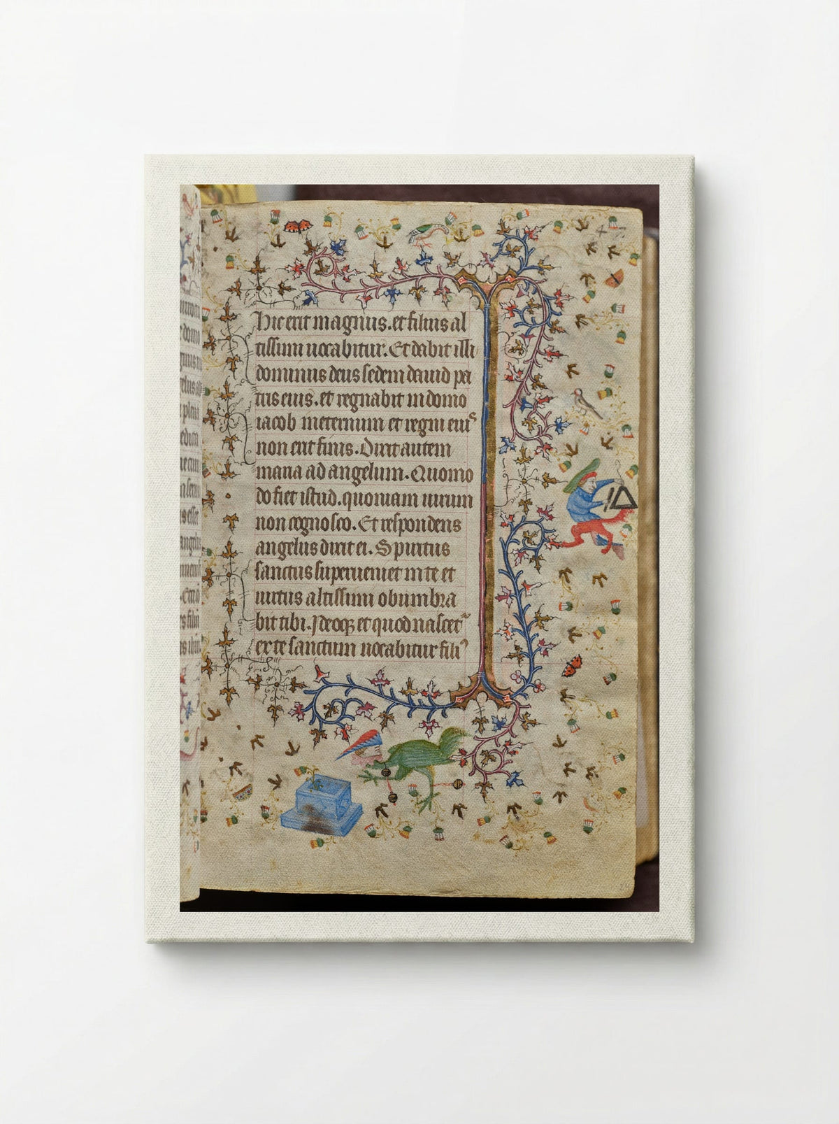 Christ Nailed to the Cross - Master of the Brussels Initials and Associates - Canvas