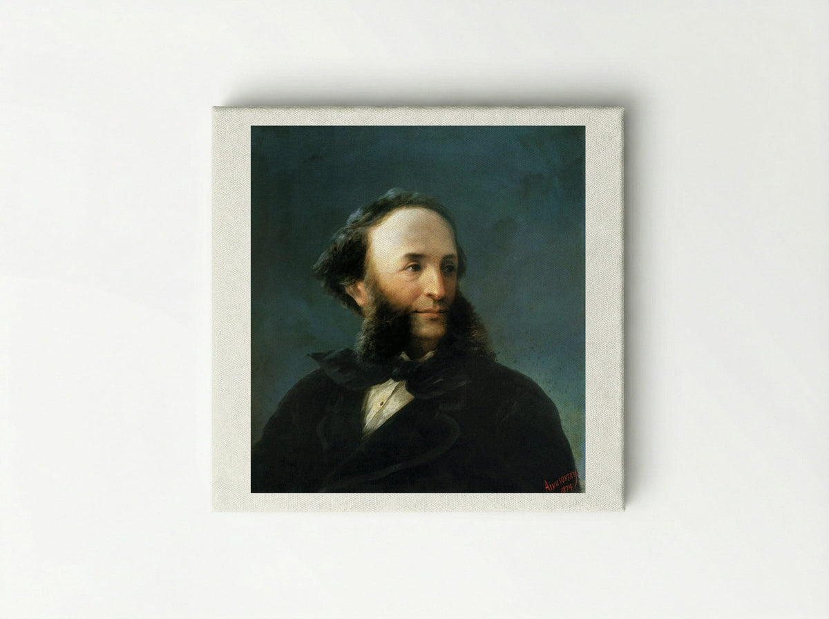 Self-portrait - Ivan Aivazovsky - Canvas