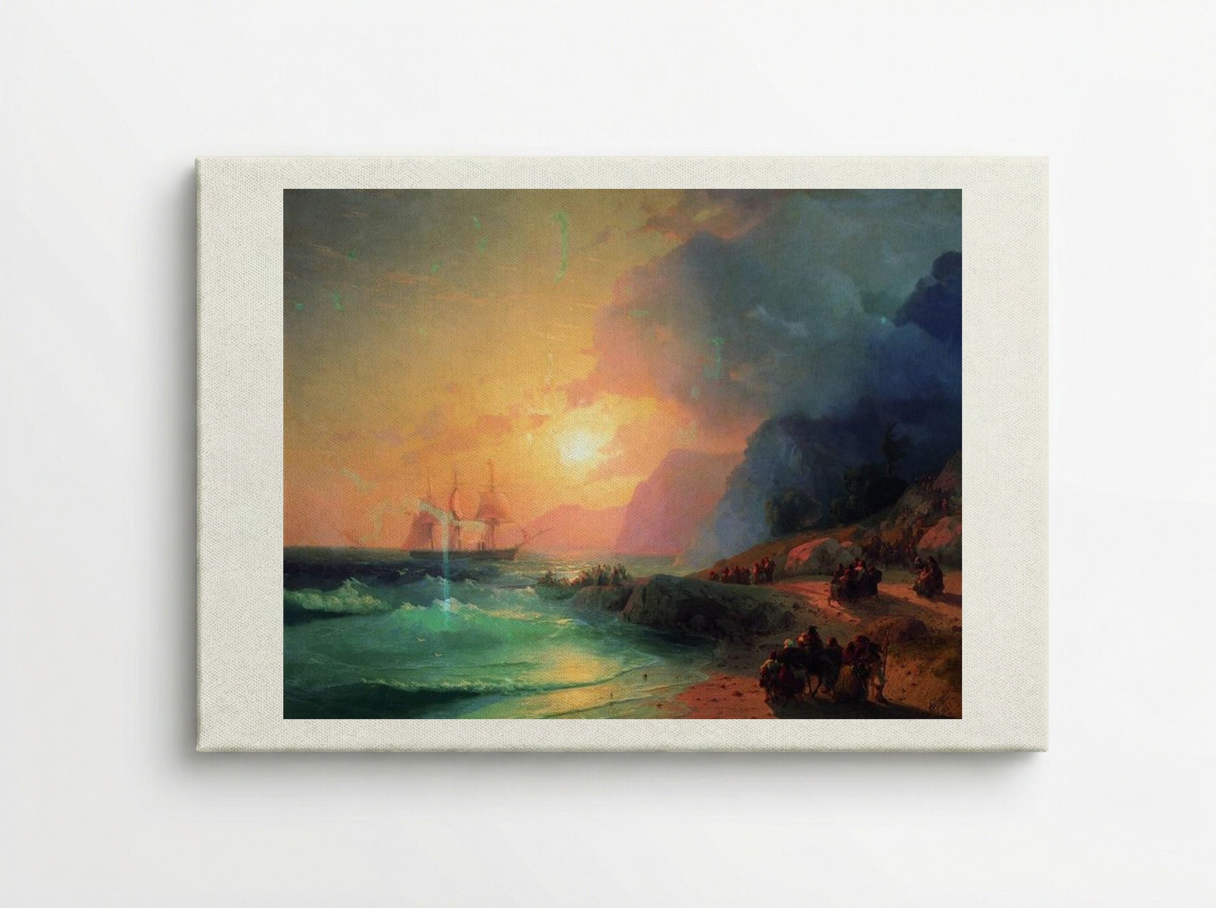On the Island of Crete - Ivan Aivazovsky - Canvas