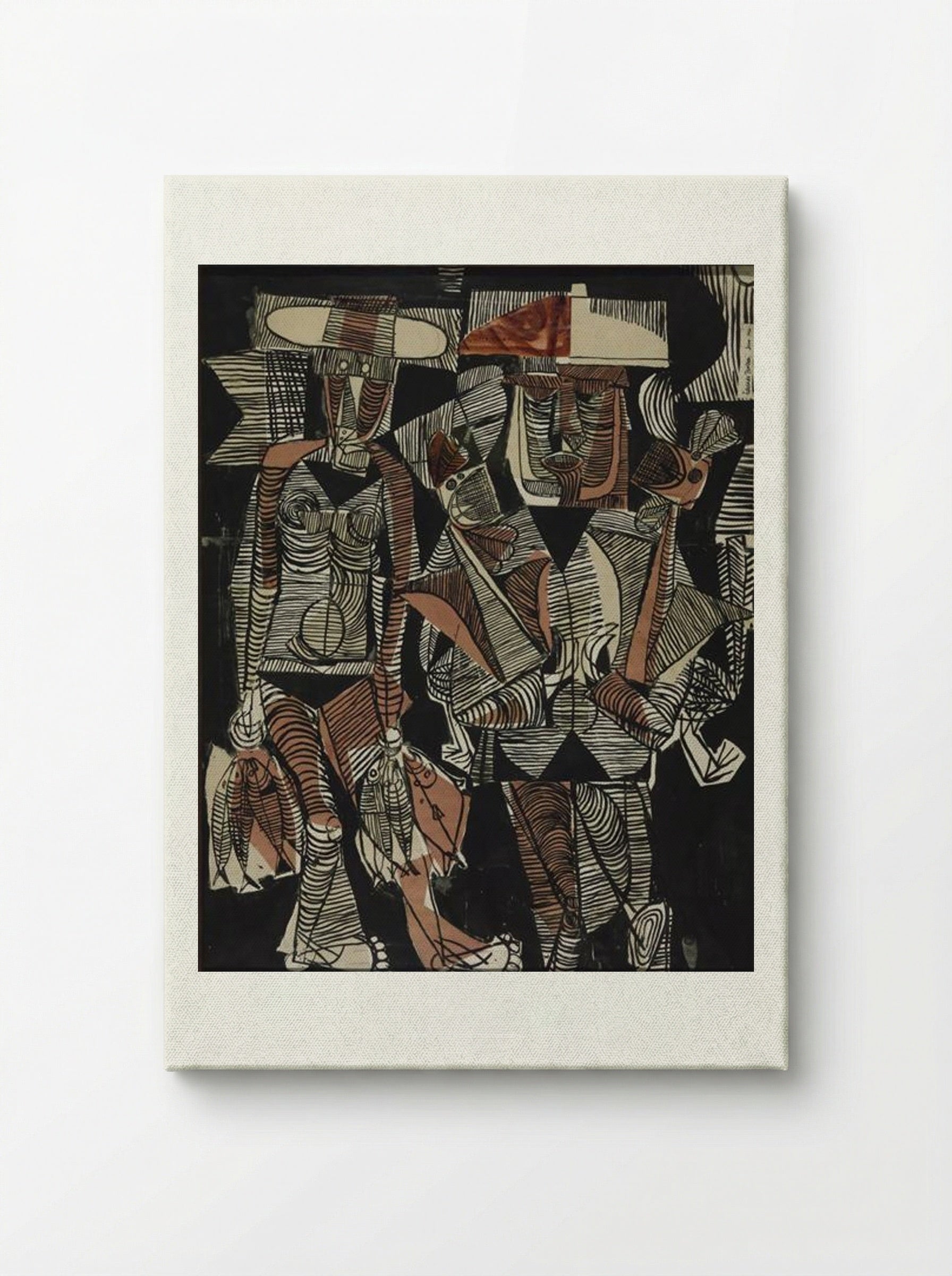 Fisherman and Wife - Eduardo Paolozzi - Canvas