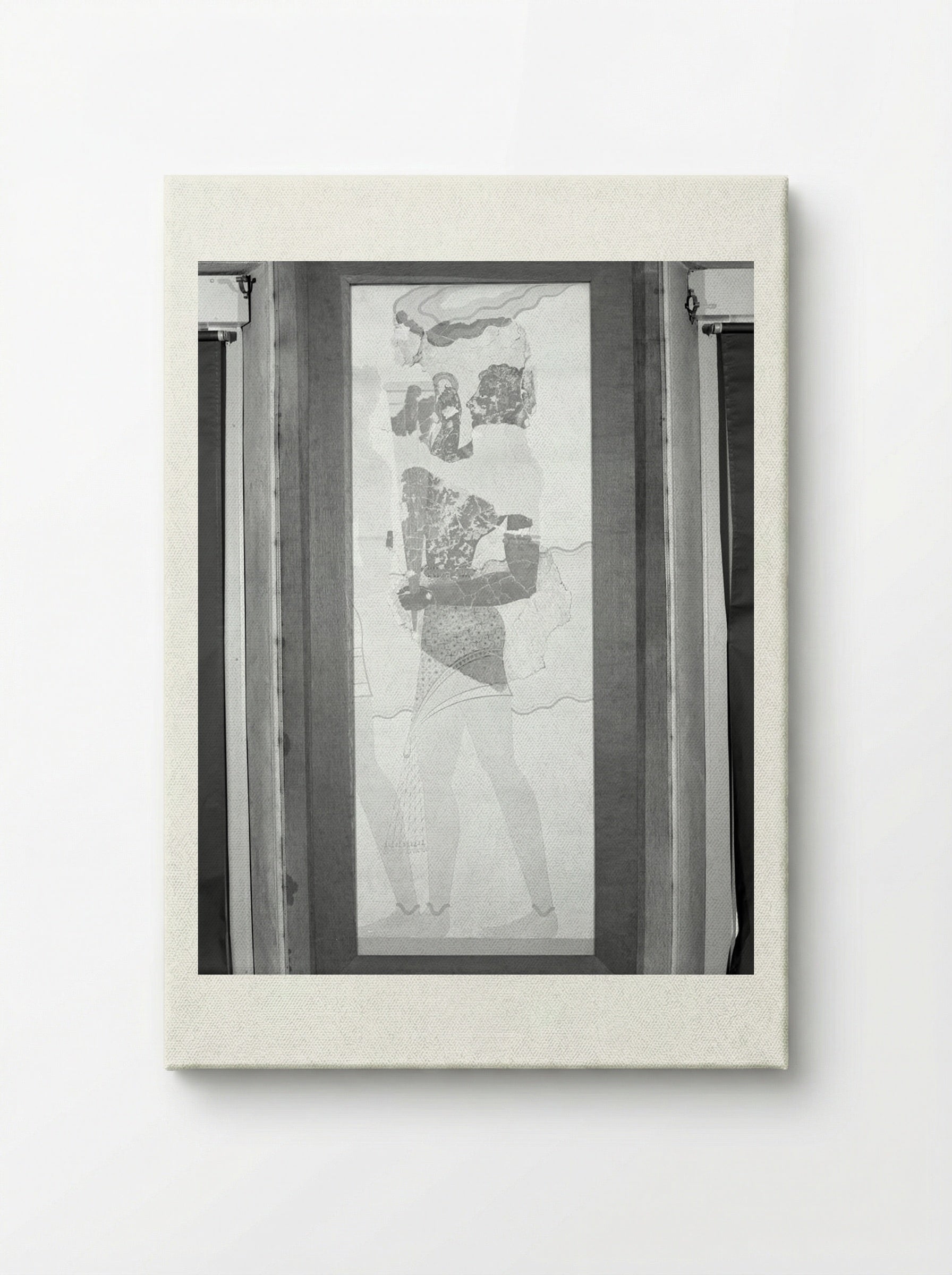Cup Bearer (after a fresco from the Palace of Knossos, Crete) - Fine Art Print - Canvas