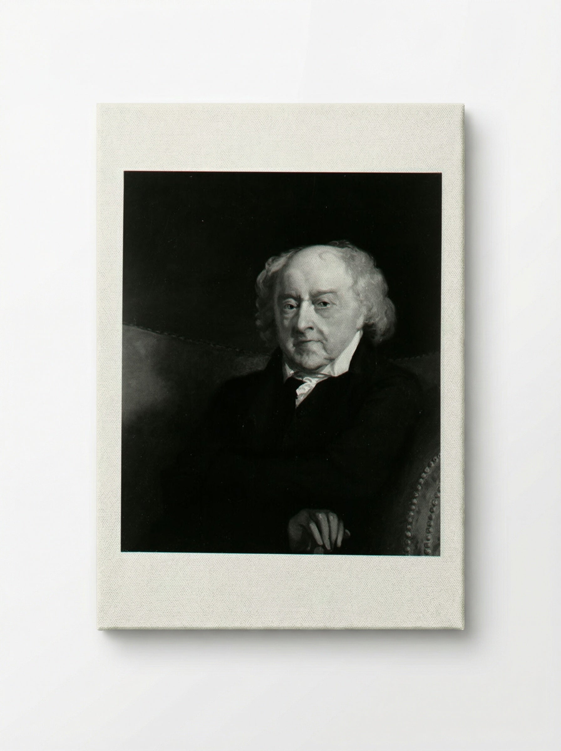 John Adams (Portrait, After Gilbert Stuart) - Fine Art Print - Canvas