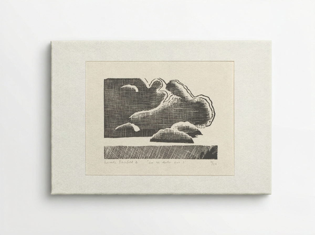 Om een donker huis 3 - Wendelin Schönfeld - Canvas
