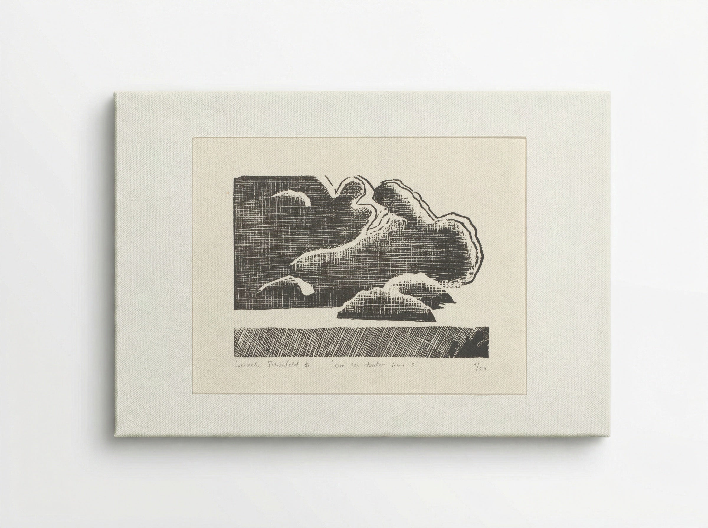 Om een donker huis 3 - Wendelin Schönfeld - Canvas