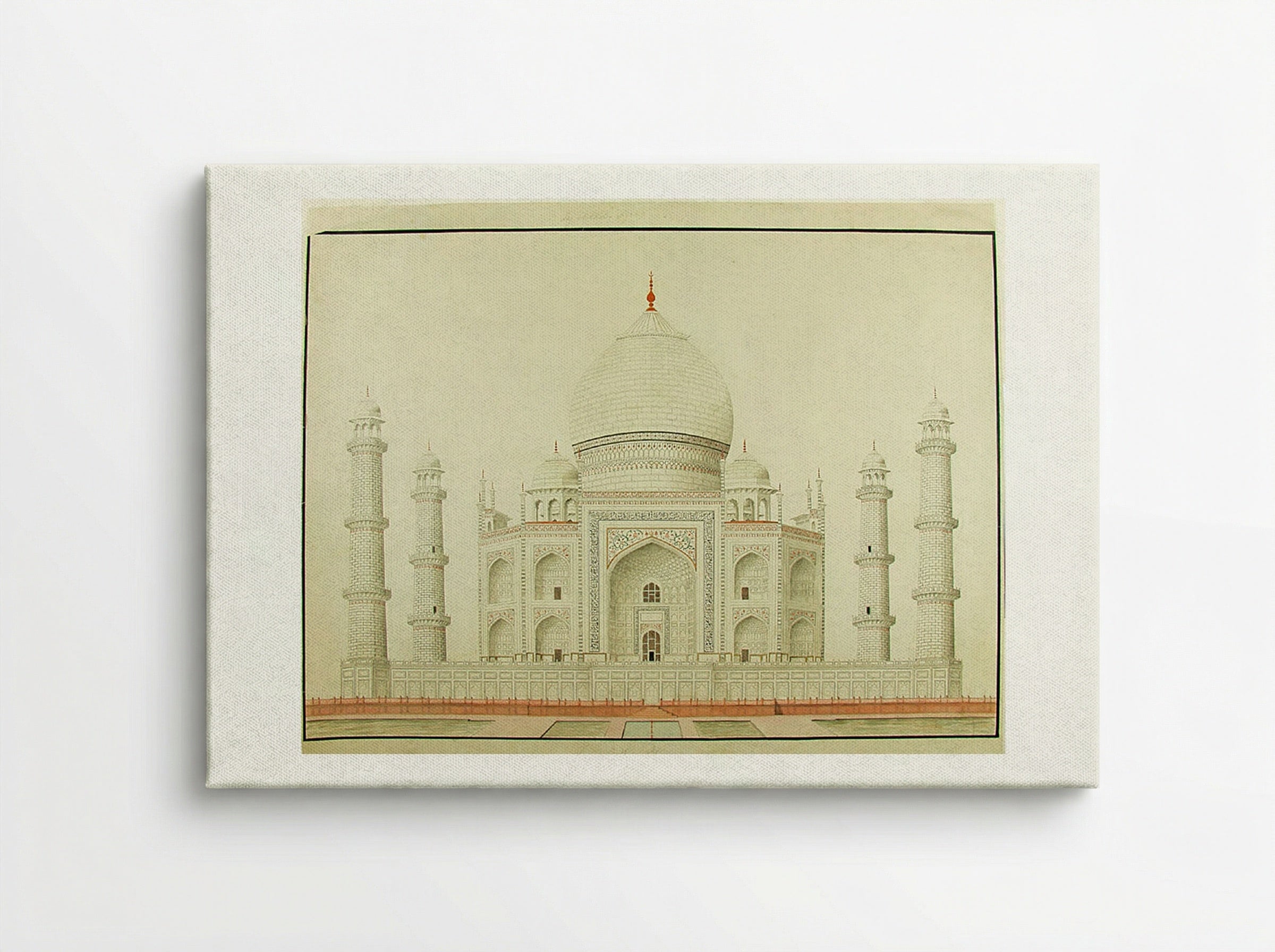 Taj Mahal, Agra - Fine Art Print - Canvas