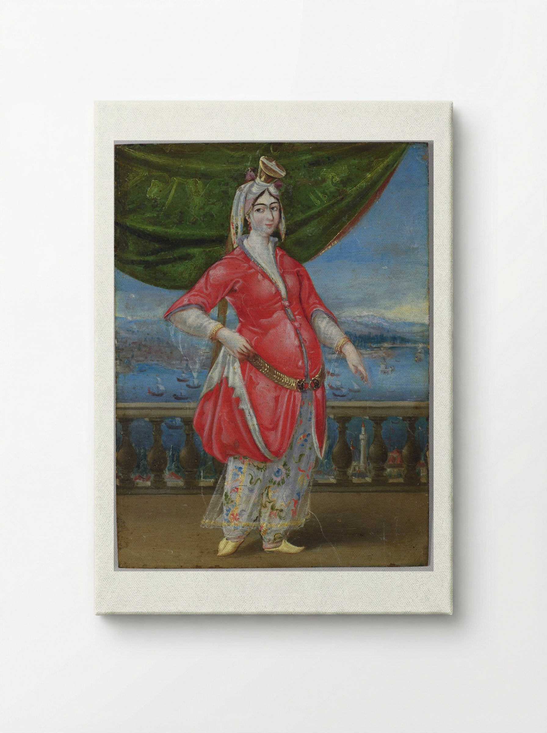 A Turkish Princess - Unknown Artist - Canvas