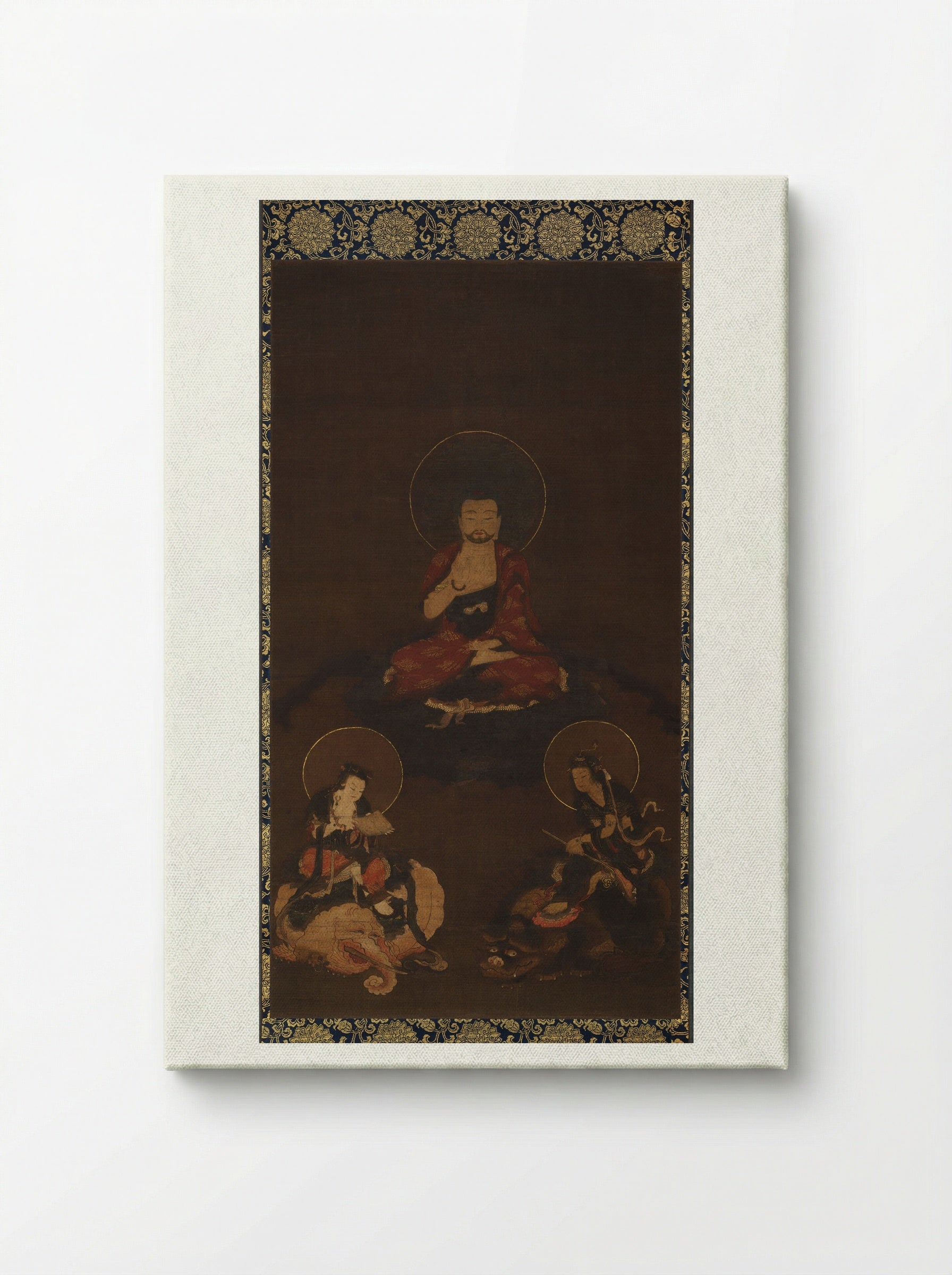 Shaka Nyorai Triad - Unknown Artist - Canvas