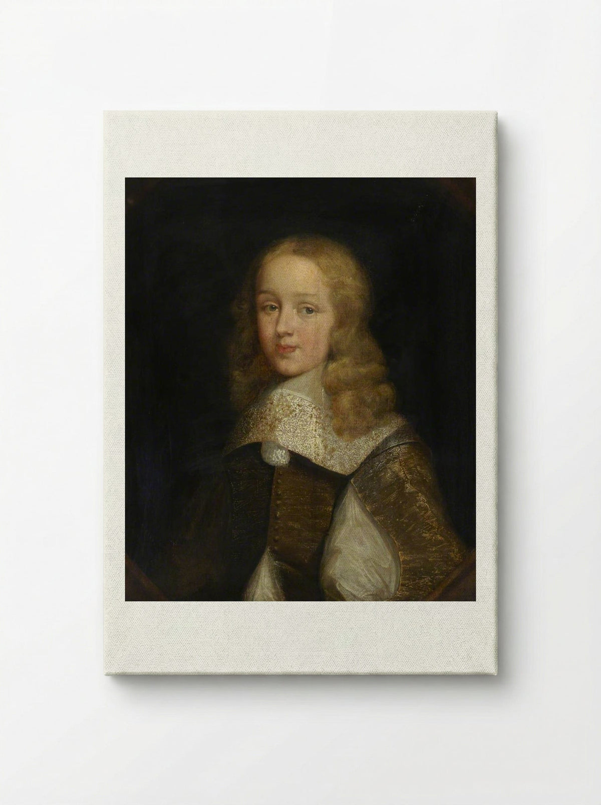 Portrait of a Youth - Fine Art Print - Canvas
