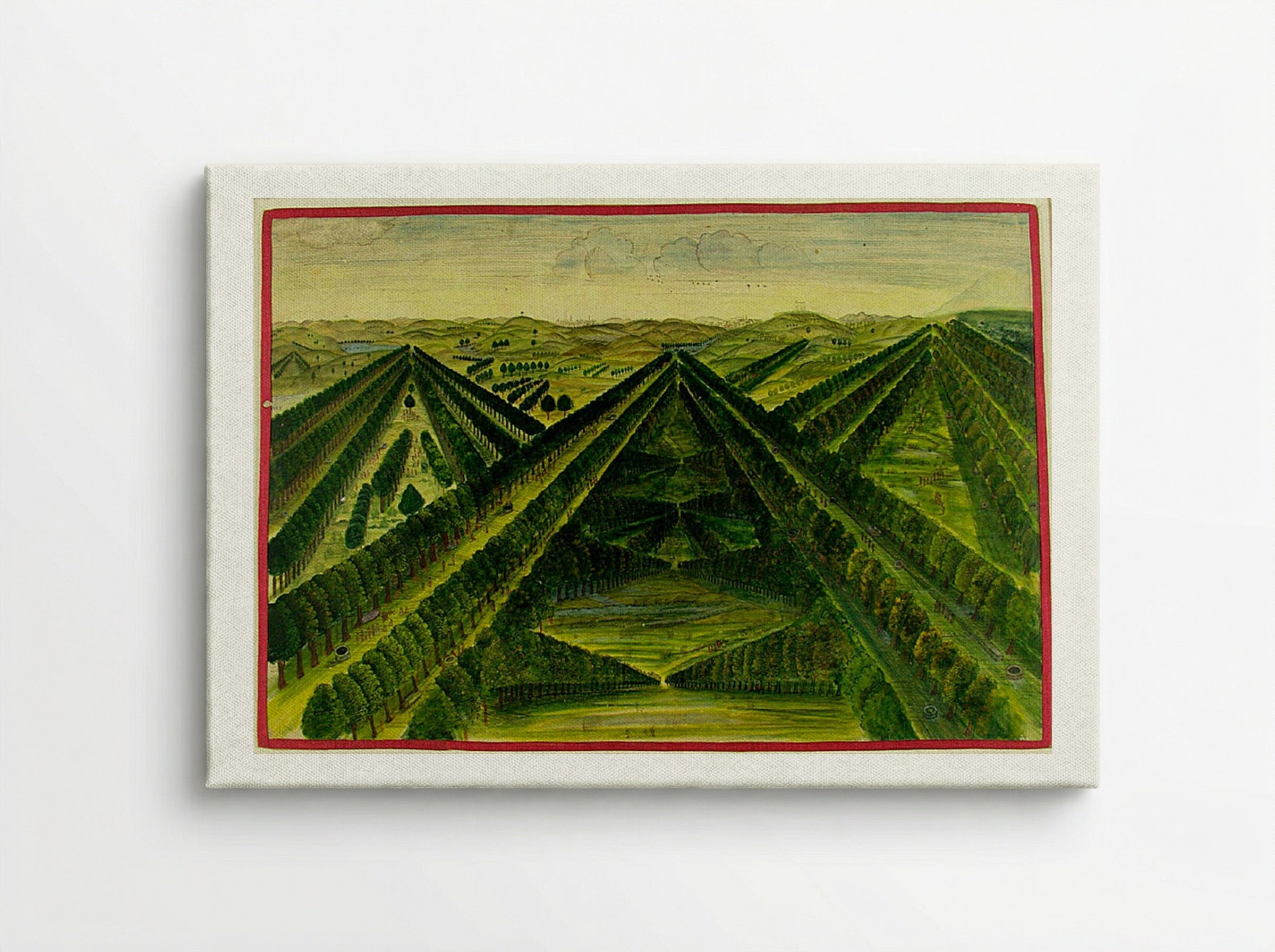 Endless Vistas at Kishangarh - Nihal Chand - Canvas
