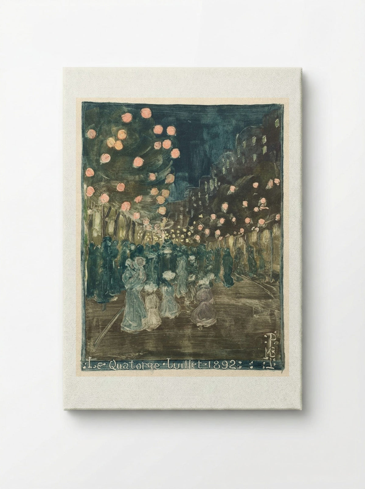 Bastille Day - Maurice Prendergast - Canvas