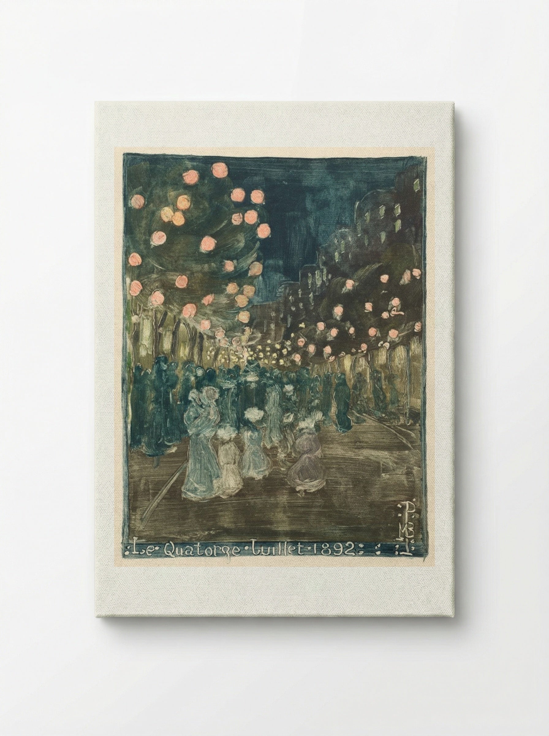 Bastille Day - Maurice Prendergast - Canvas
