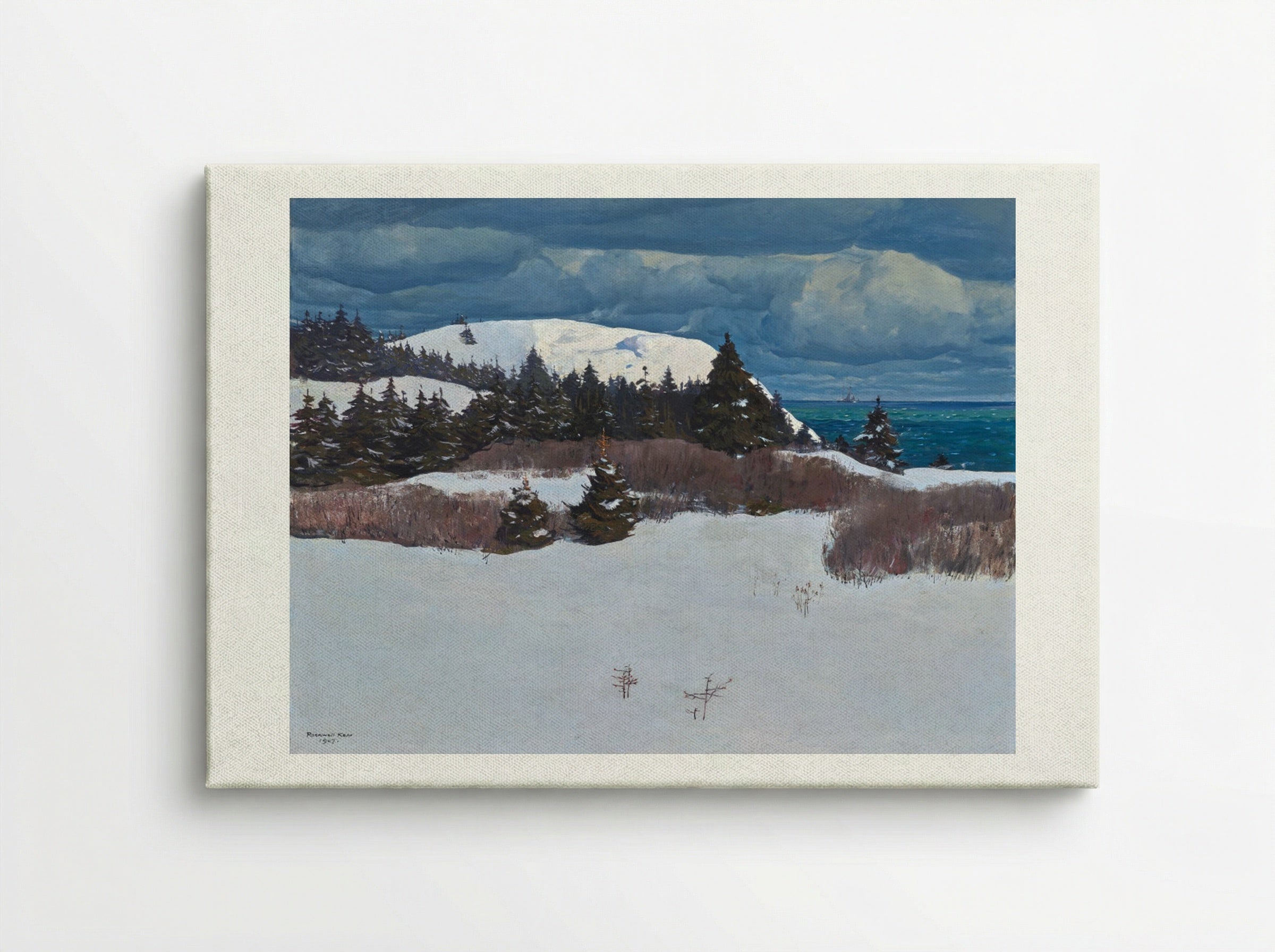 Maine Coast - Rockwell Kent - Canvas