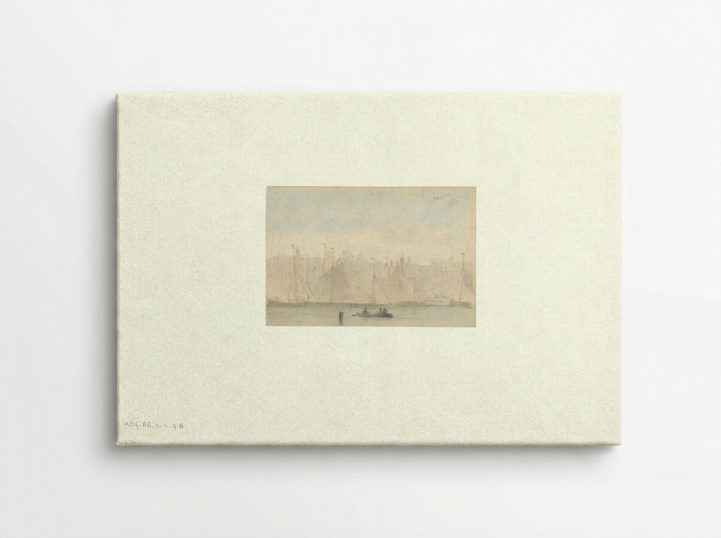 Gezicht op het Kamperhoofd en het Zeerecht - Everhardus Koster - Canvas