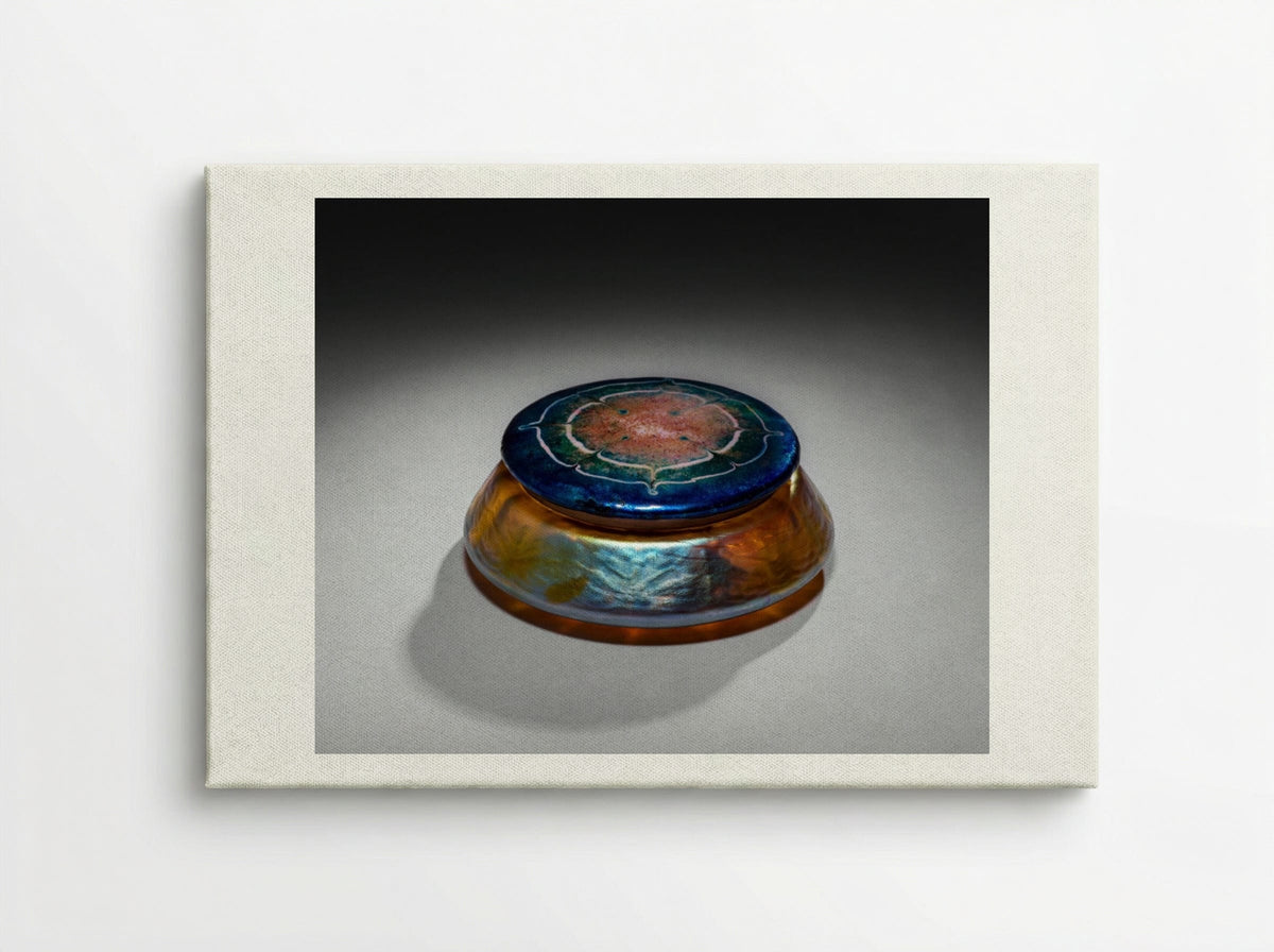Covered Box - Louis Comfort Tiffany - Canvas