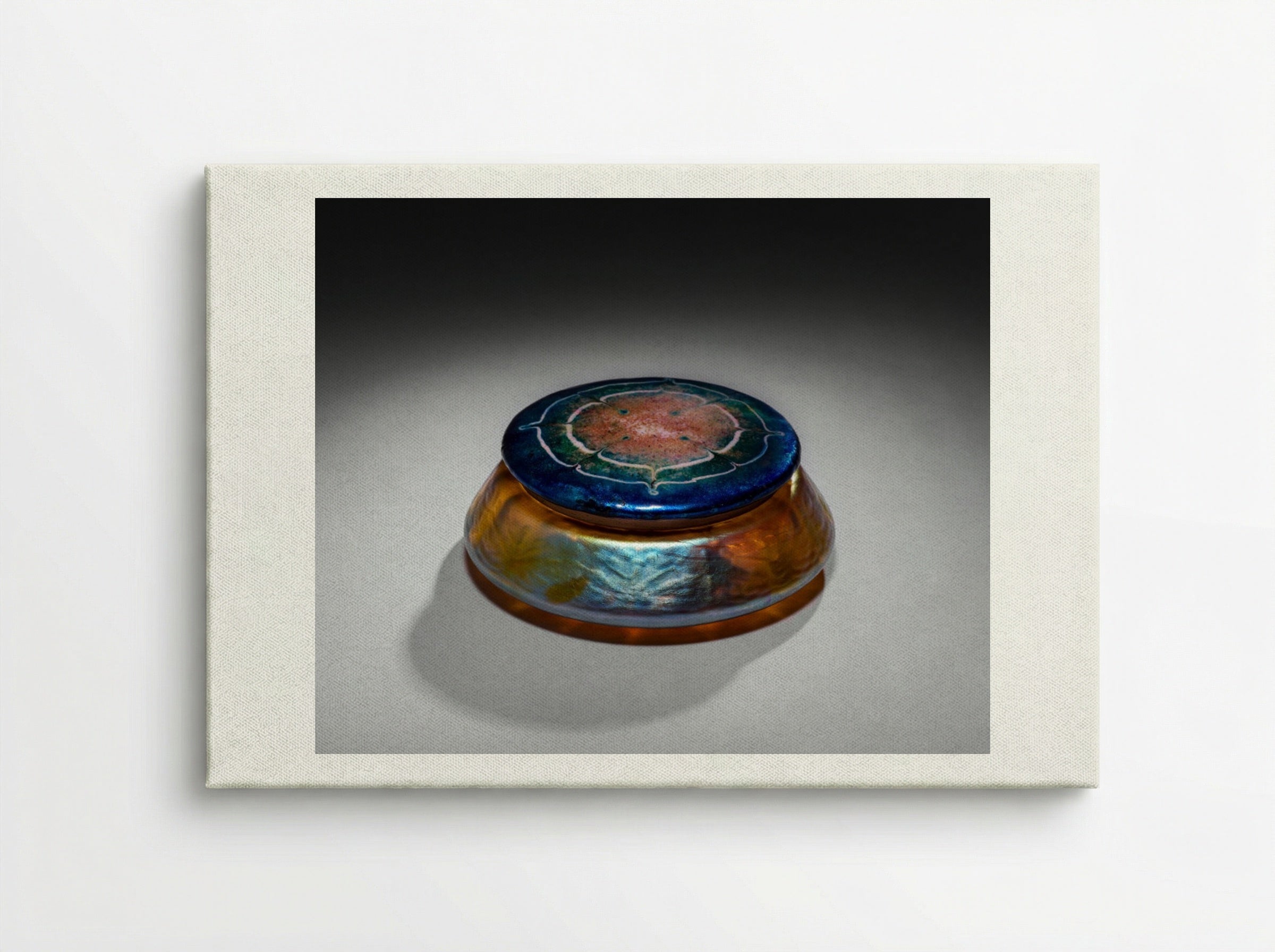 Covered Box - Louis Comfort Tiffany - Canvas