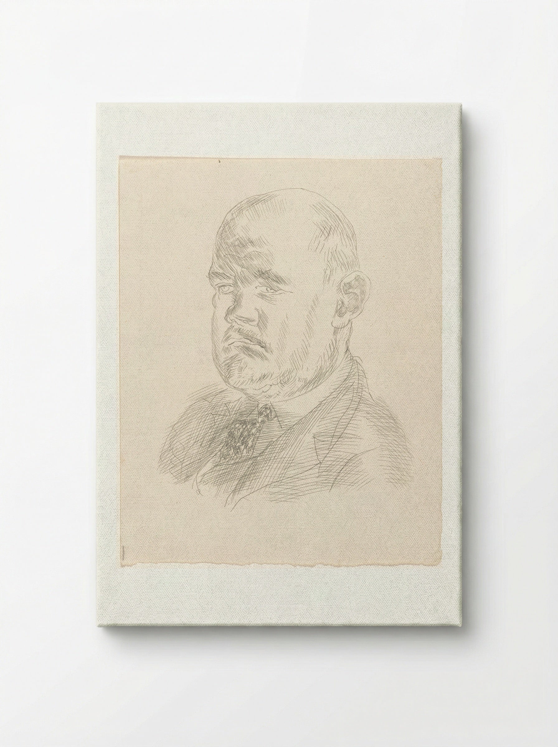 Portrait of Ambroise Vollard - Raoul Dufy - Canvas