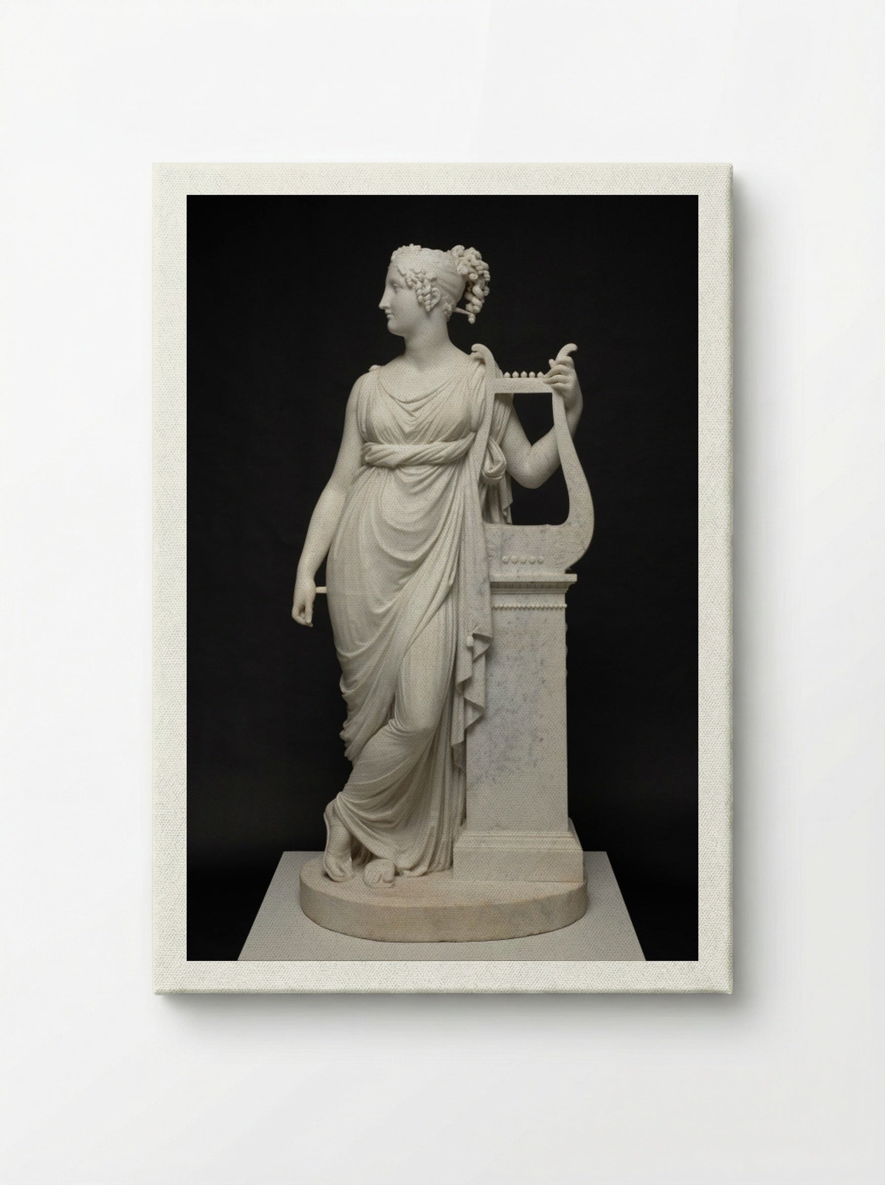 Terpsichore Lyran - Antonio Canova - Canvas