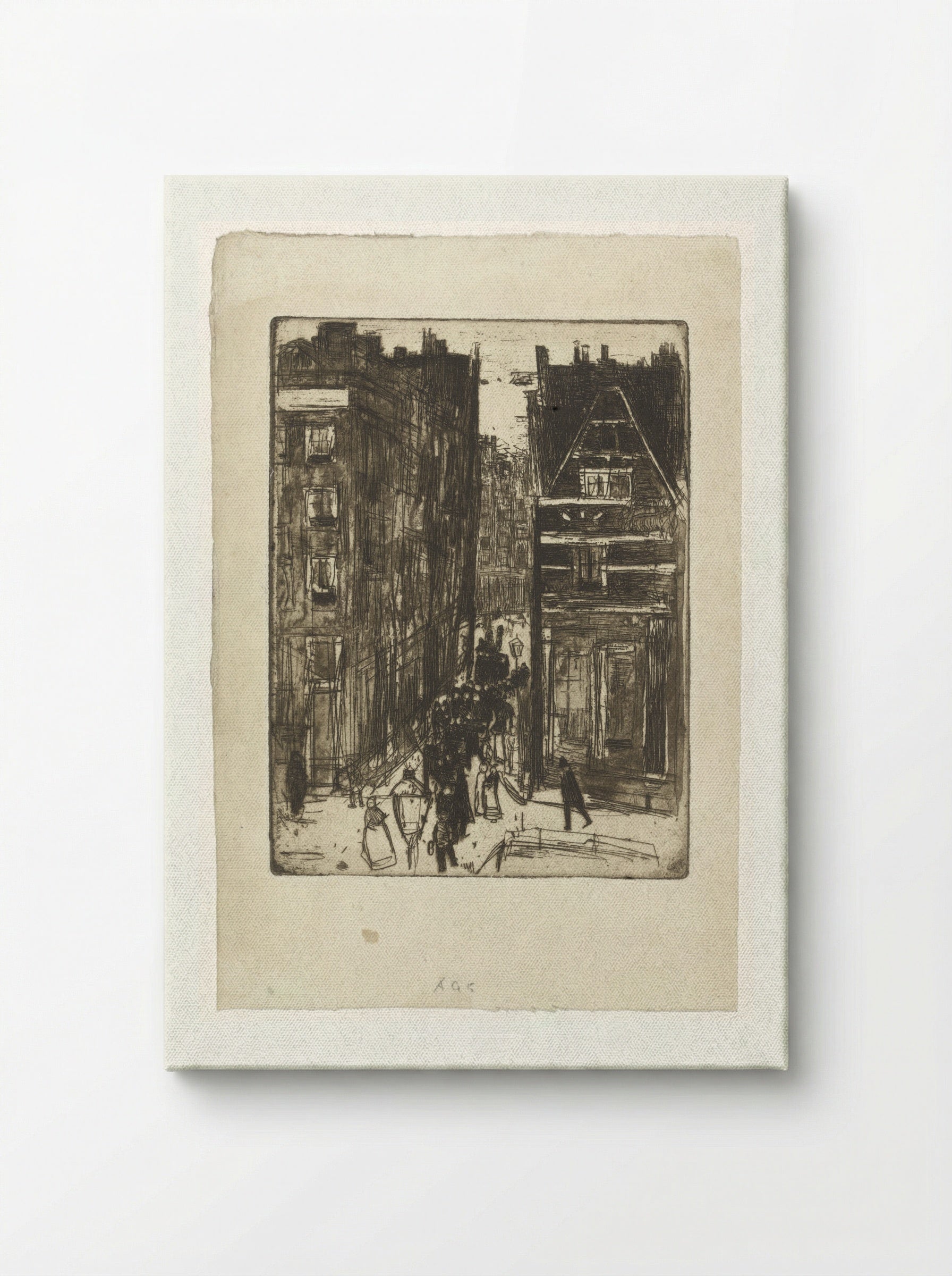 Gasthuismolensteeg in Amsterdam - Isaac Israels - Canvas