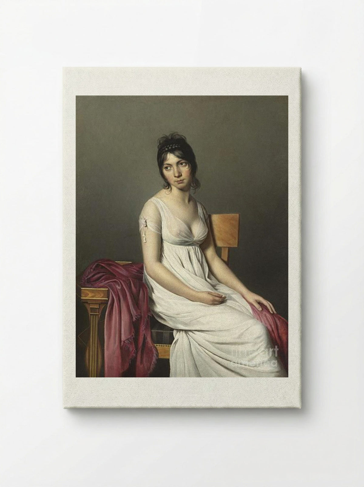 Portrait of a Young Woman - Jacques-Louis David - Canvas
