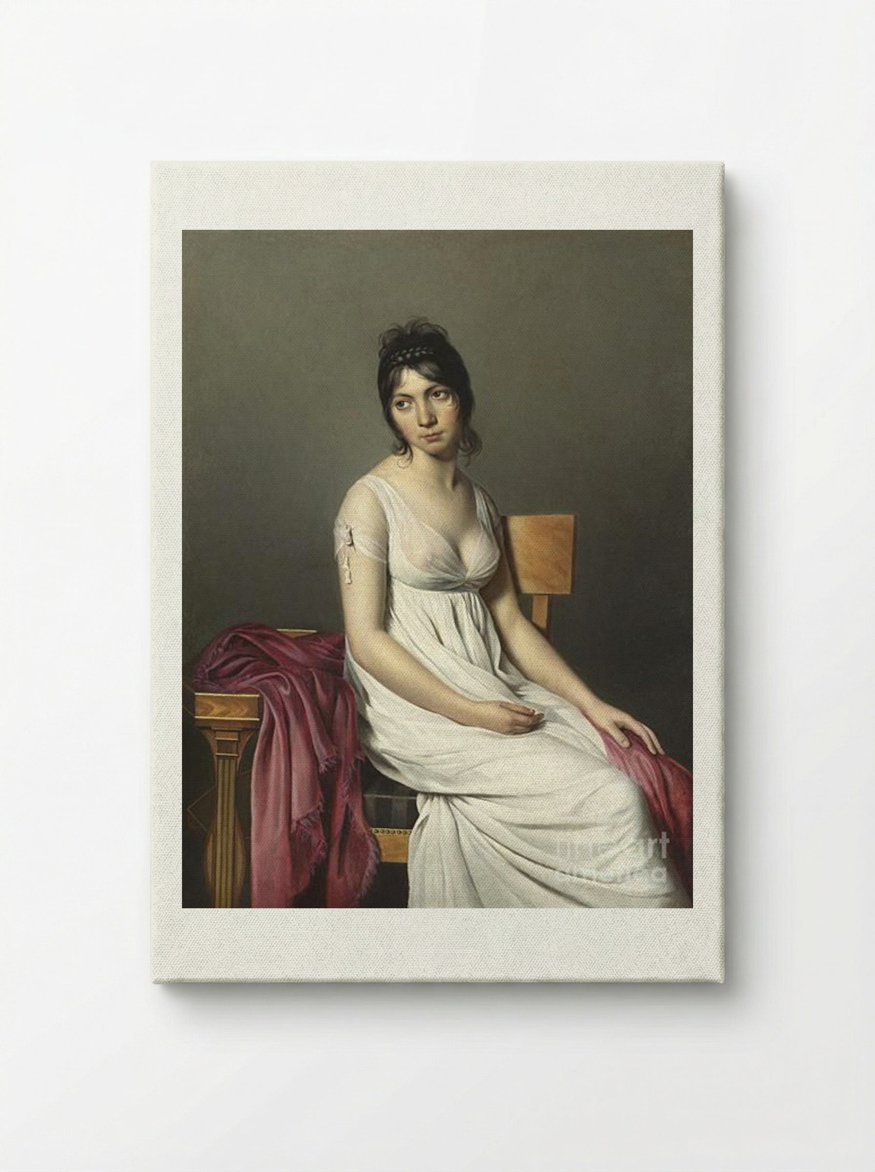Portrait of a Young Woman - Jacques-Louis David - Canvas