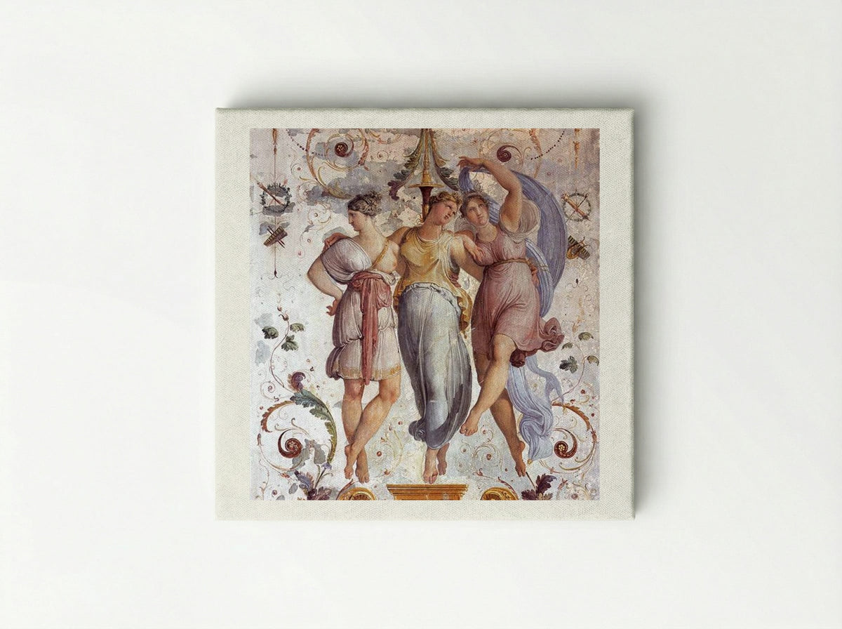 The Three Graces - Francesco Hayez - Canvas