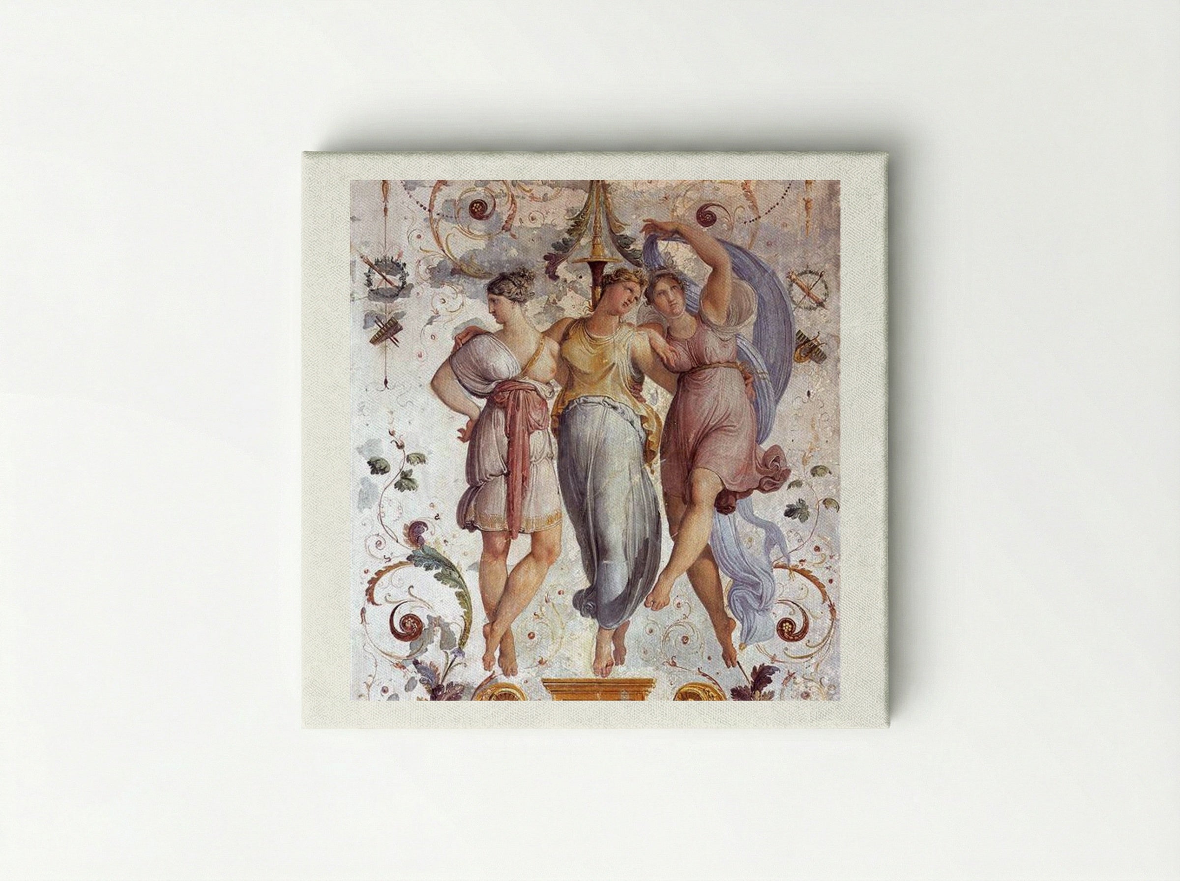 The Three Graces - Francesco Hayez - Canvas