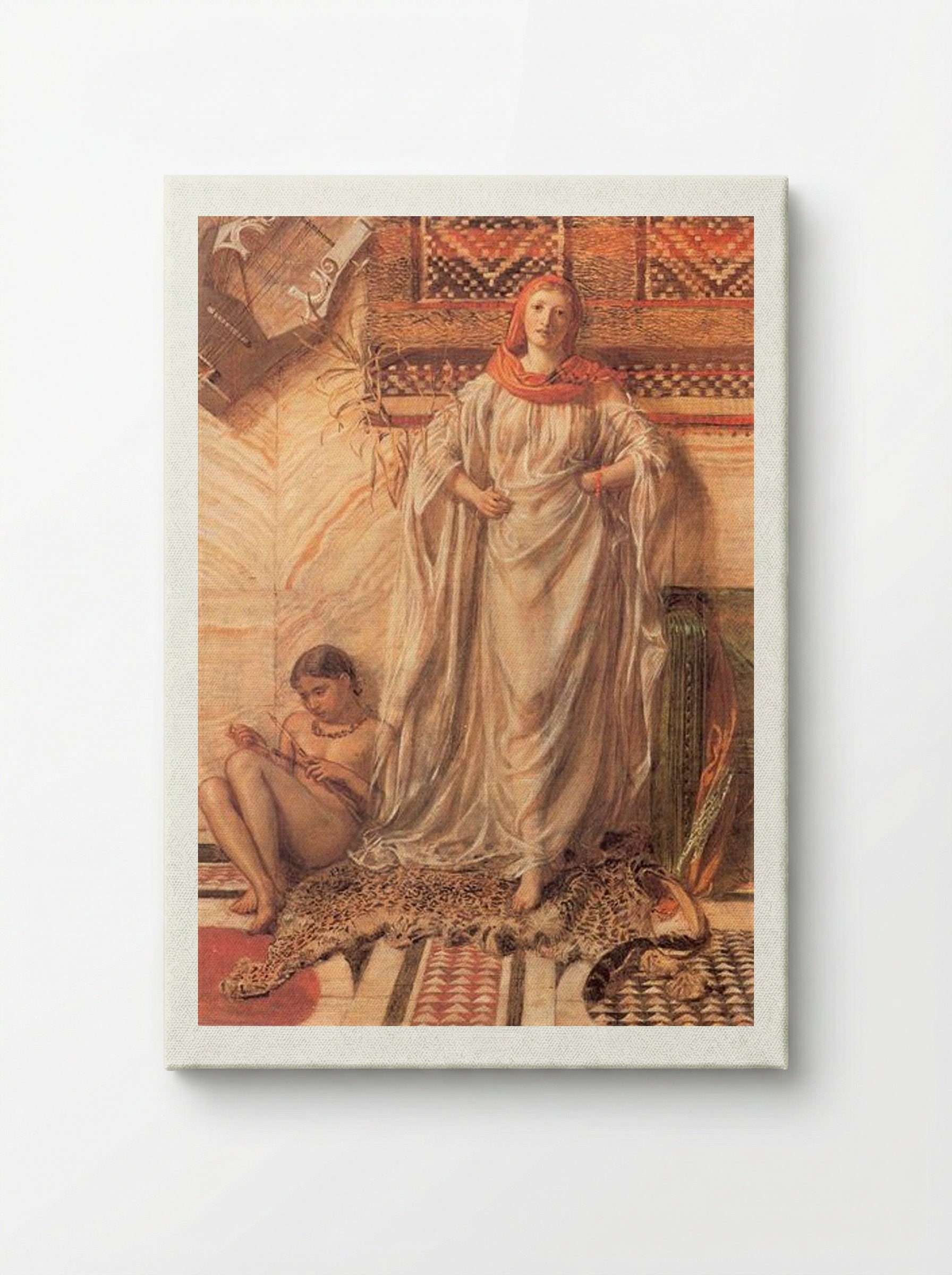 Dancing Girl Resting - Albert Joseph Moore - Canvas