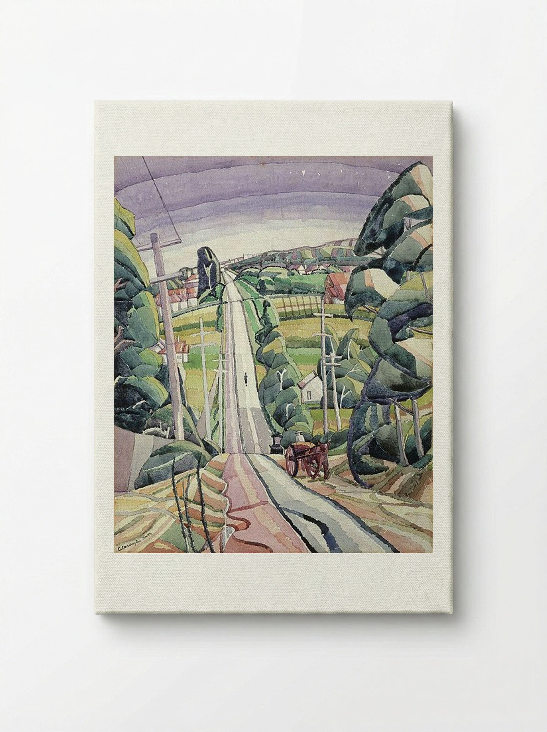 Eastern Road, Turramurra - Grace Cossington Smith - Canvas