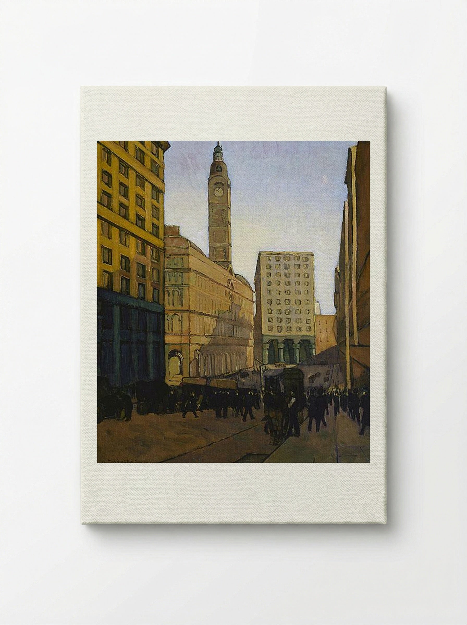 Centre of a city - Grace Cossington Smith - Canvas