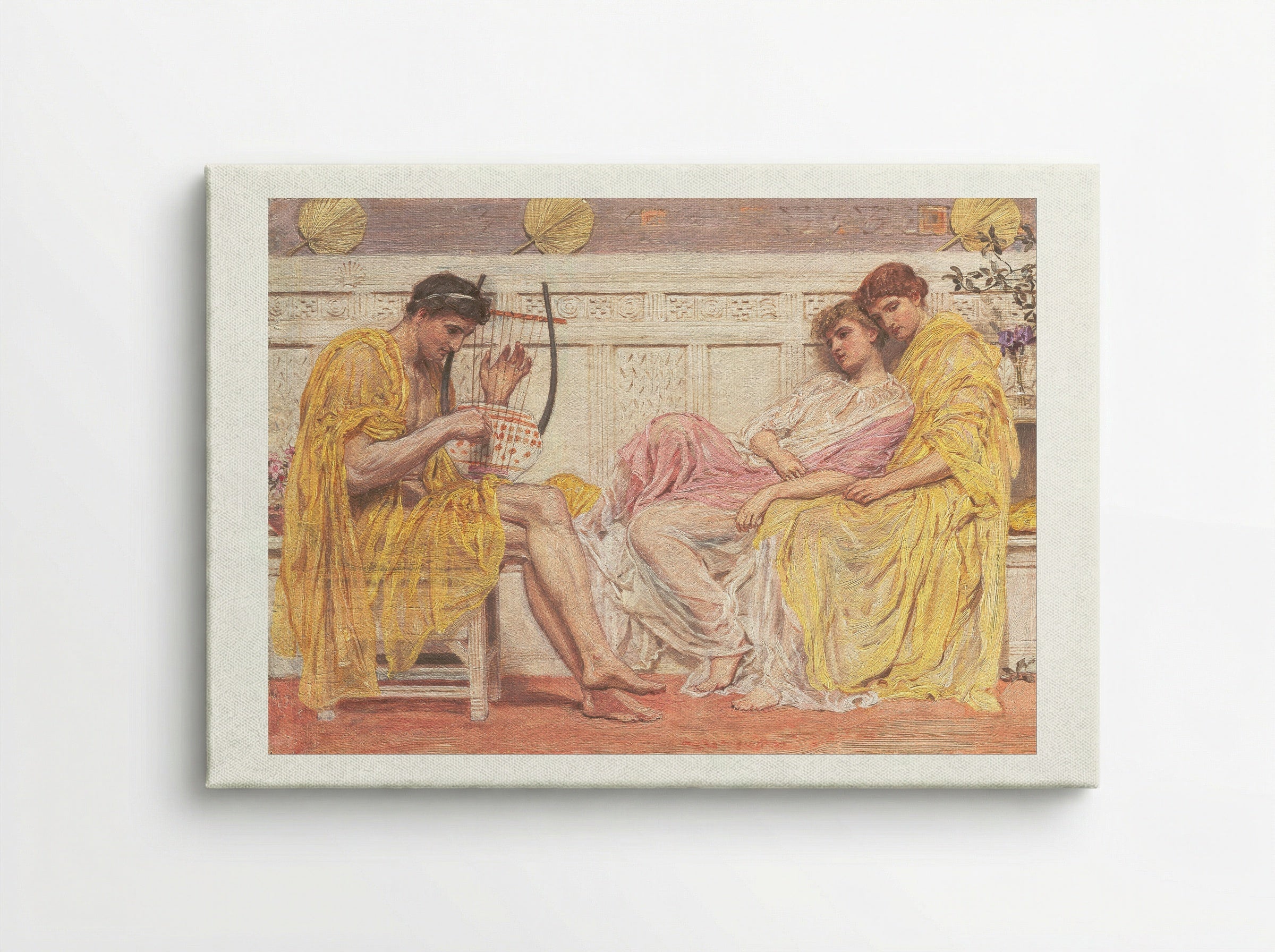A Musician - Albert Joseph Moore - Canvas