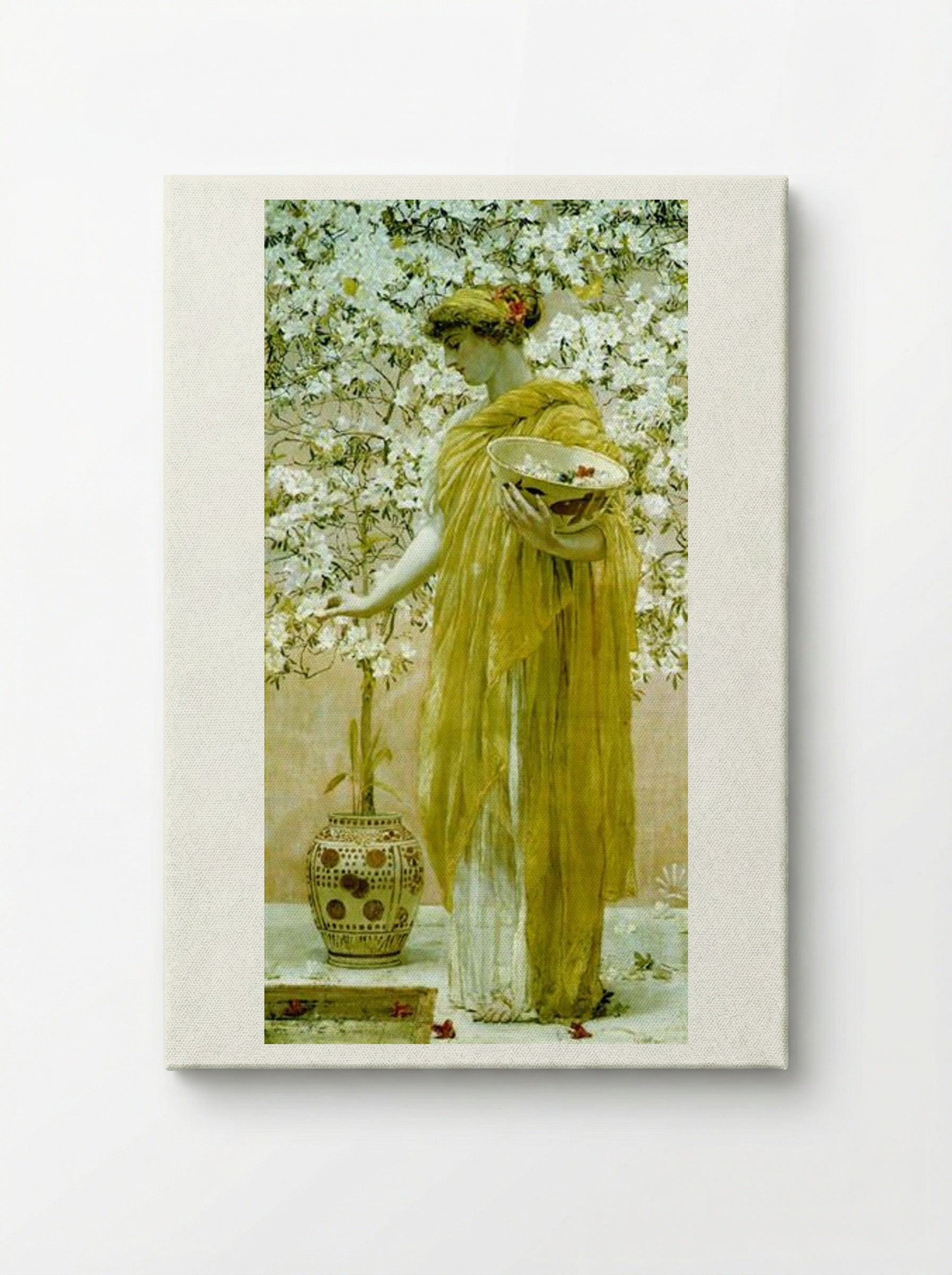 Azaleas - Albert Joseph Moore - Canvas