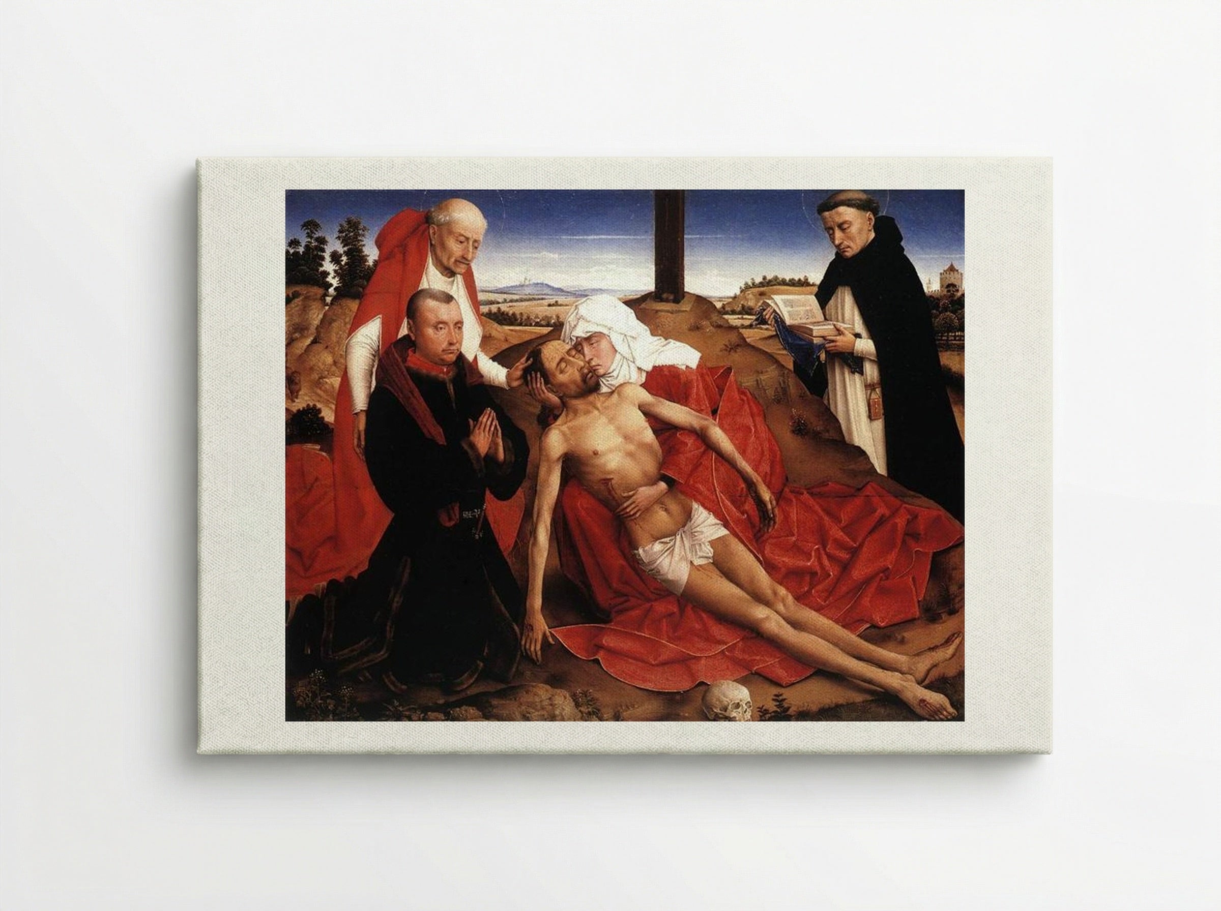 Lamentation - Rogier van der Weyden - Canvas