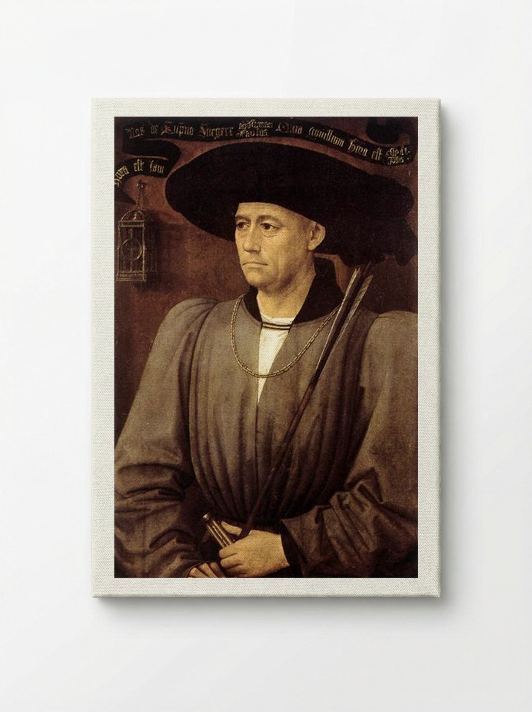 Portrait of a Man - Rogier van der Weyden - Canvas