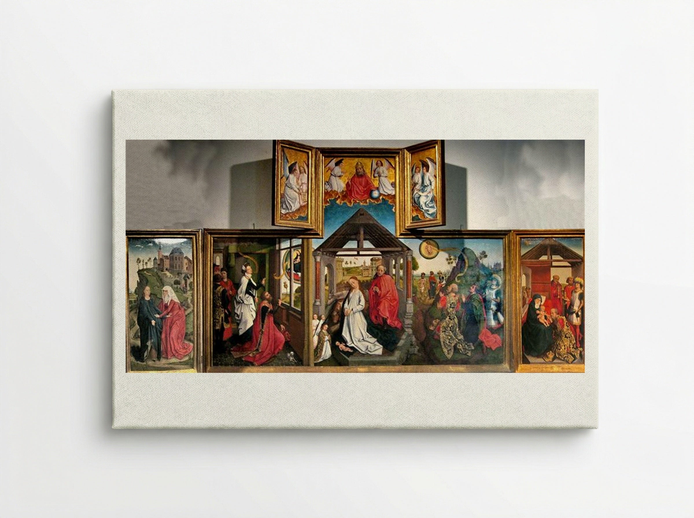 The Bladelin Triptych - Rogier van der Weyden - Canvas
