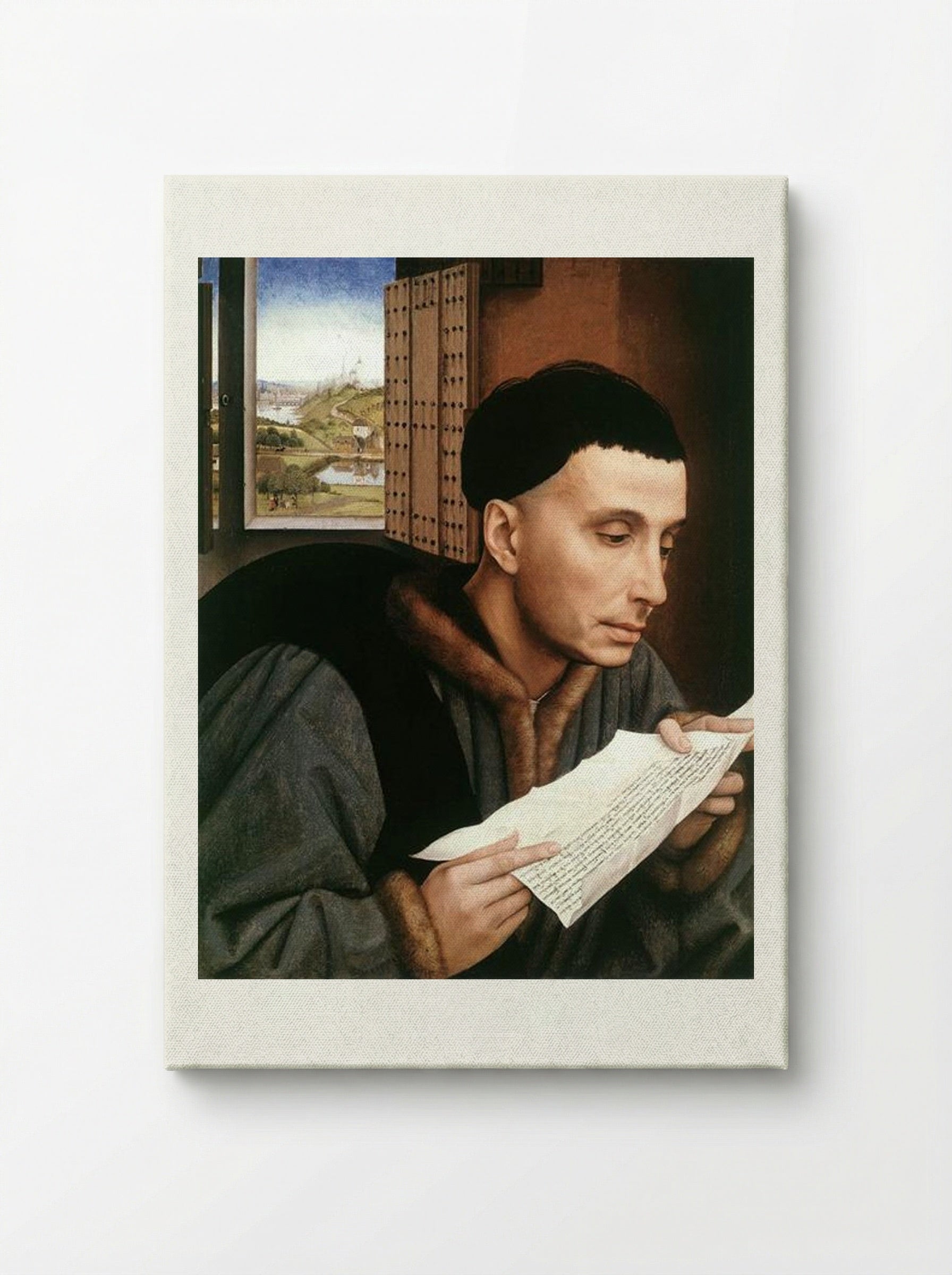 Saint Ivo - Rogier van der Weyden - Canvas