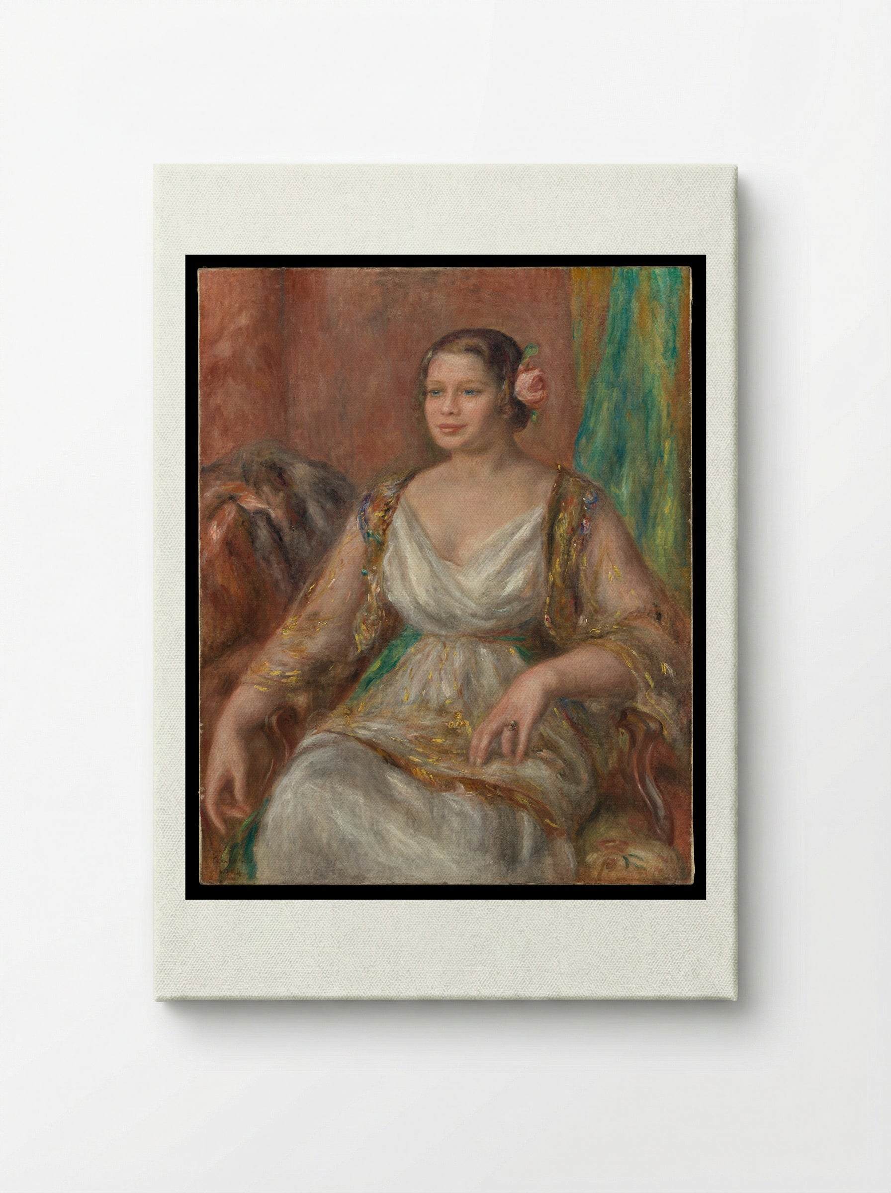 Tilla Durieux - Auguste Renoir - Canvas
