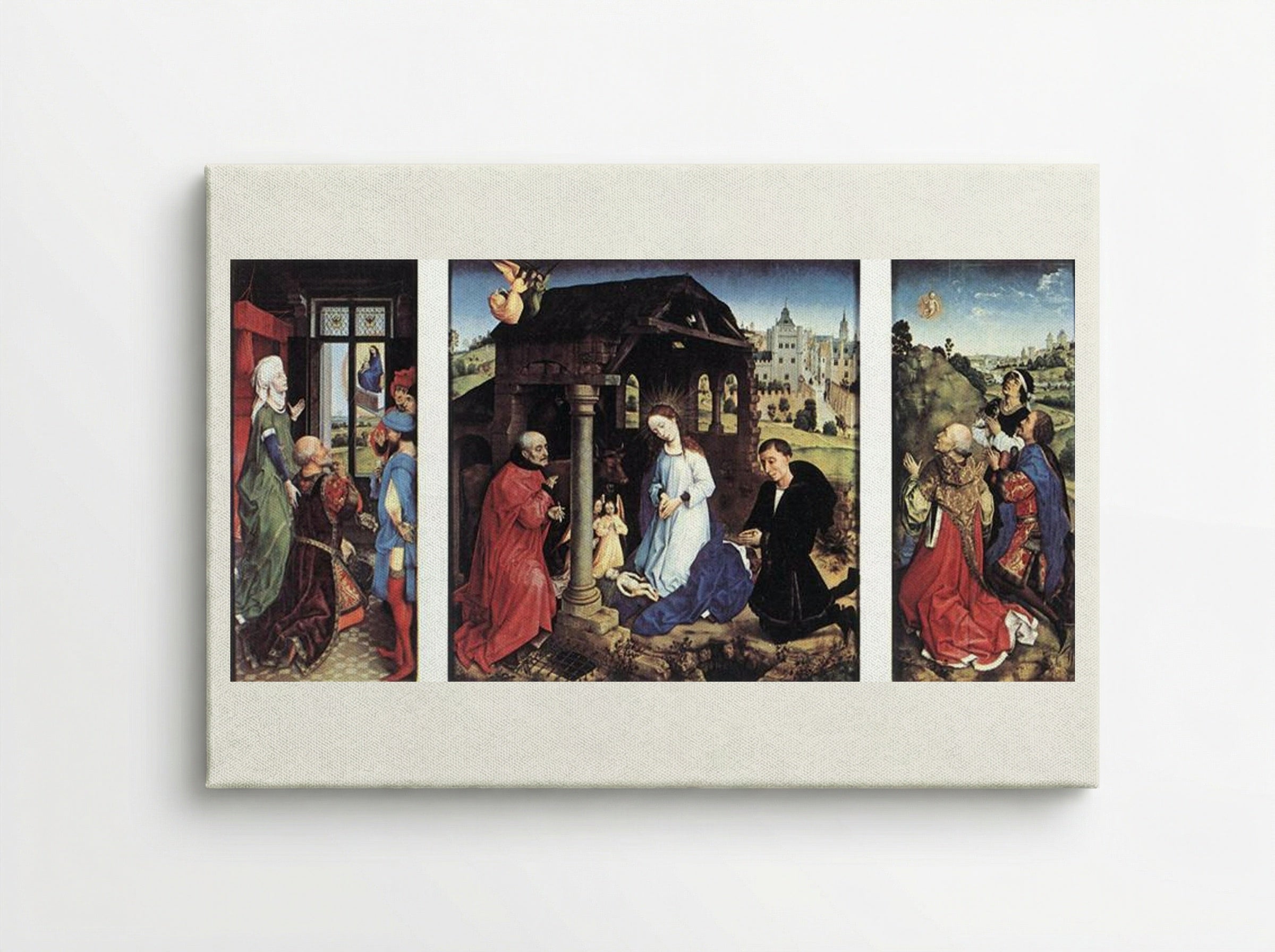 Pierre Bladelin Triptych - Rogier van der Weyden - Canvas