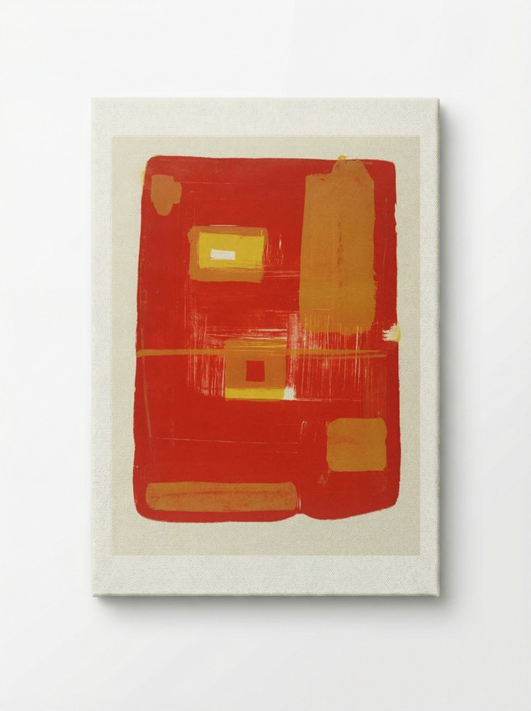 Red and Yellow Image - Patrick Heron - Canvas