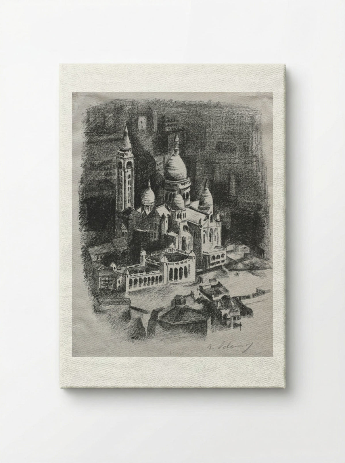 Allo Paris: Frontispiece - Robert Delaunay - Canvas
