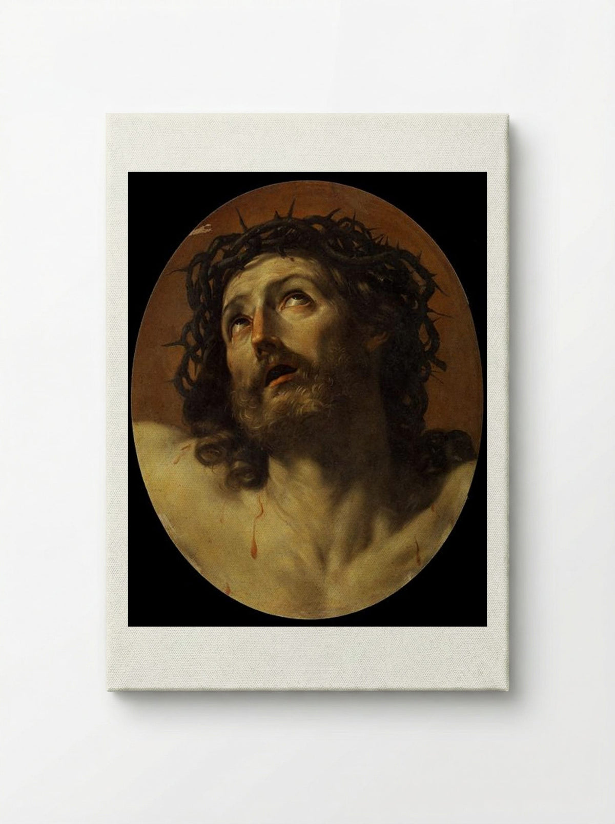Head of Christ Crowned with Thorns - Guido Reni - Canvas