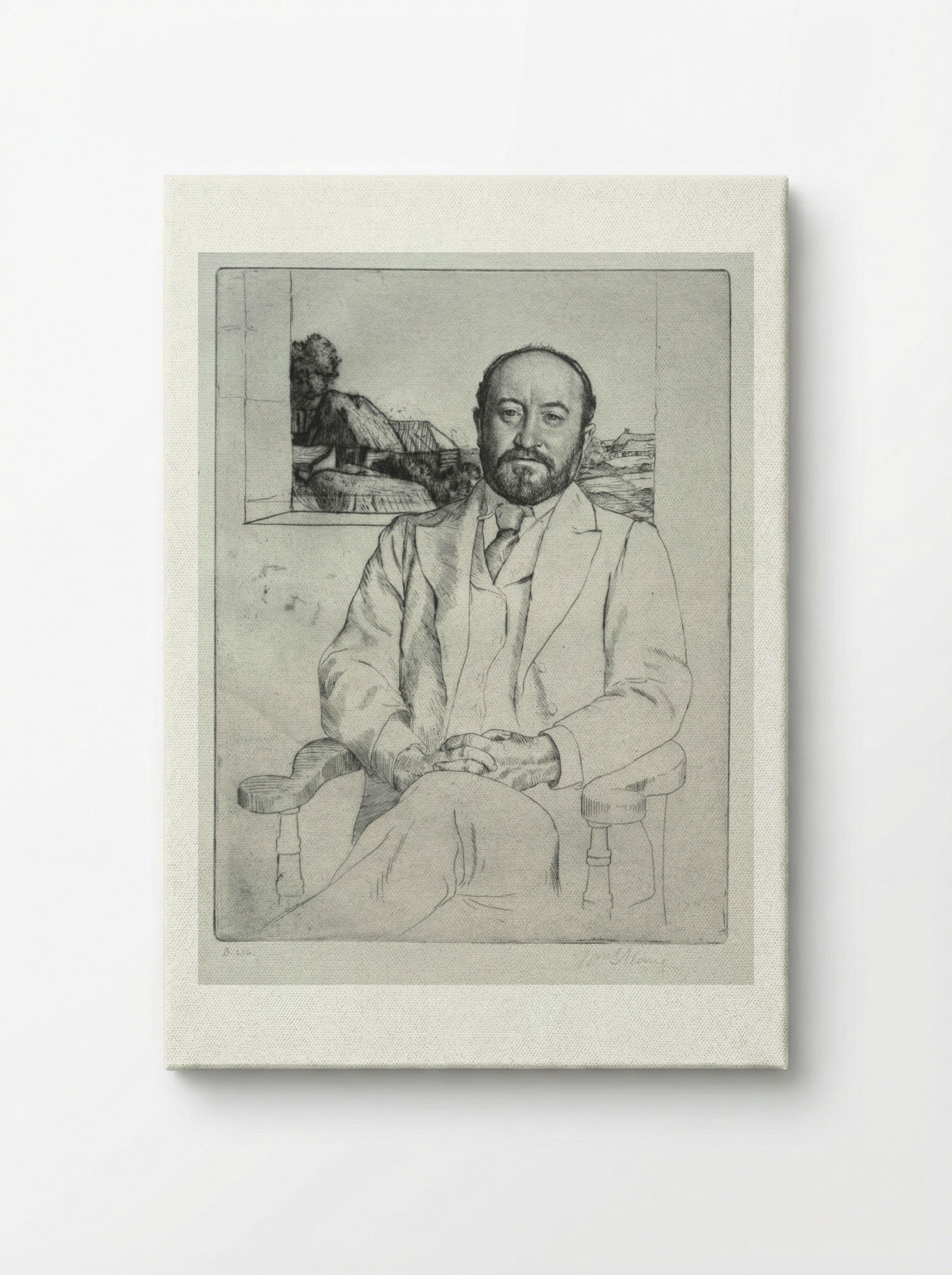 C. J. Knowles - William Strang - Canvas