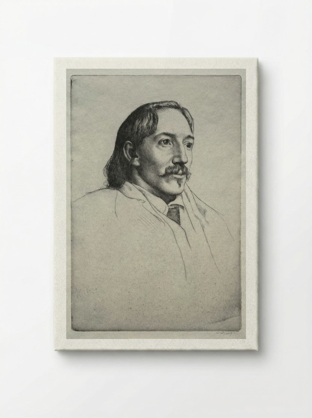 Robert Louis Balfour Stevenson - William Strang - Canvas