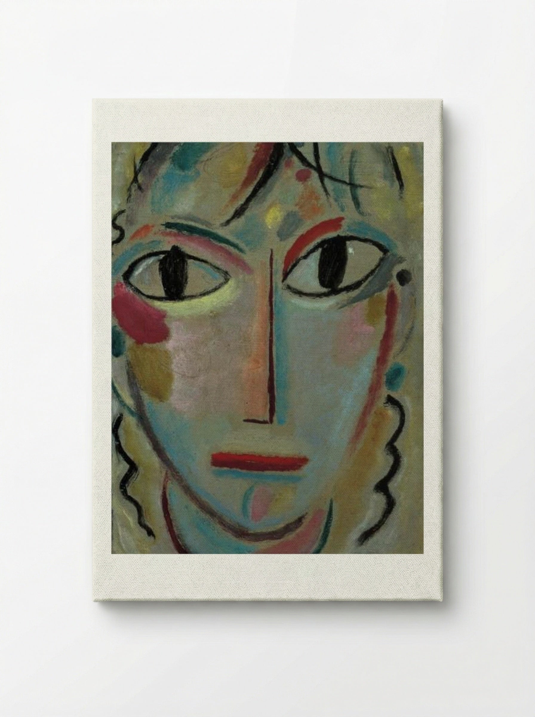Astonishment - Alexej von Jawlensky - Canvas