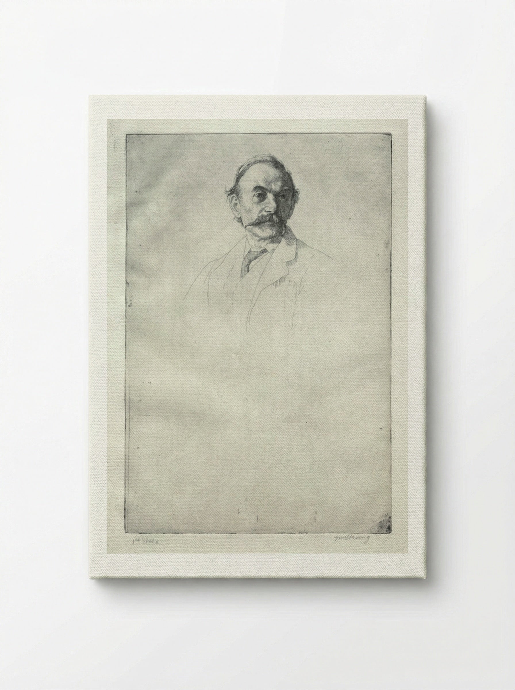 Thomas Hardy, No. 1 - William Strang - Canvas