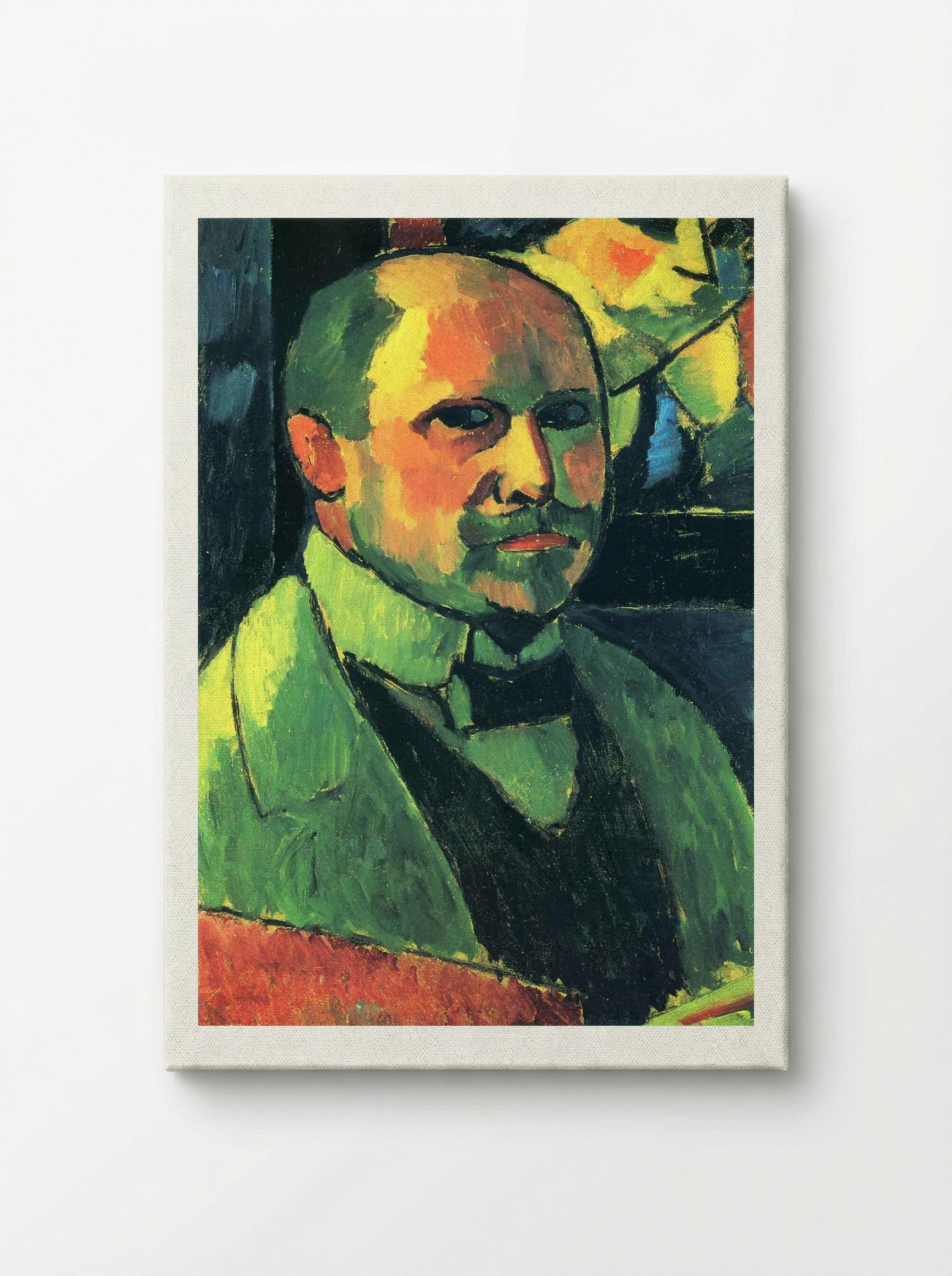 Self-portrait - Alexej von Jawlensky - Canvas