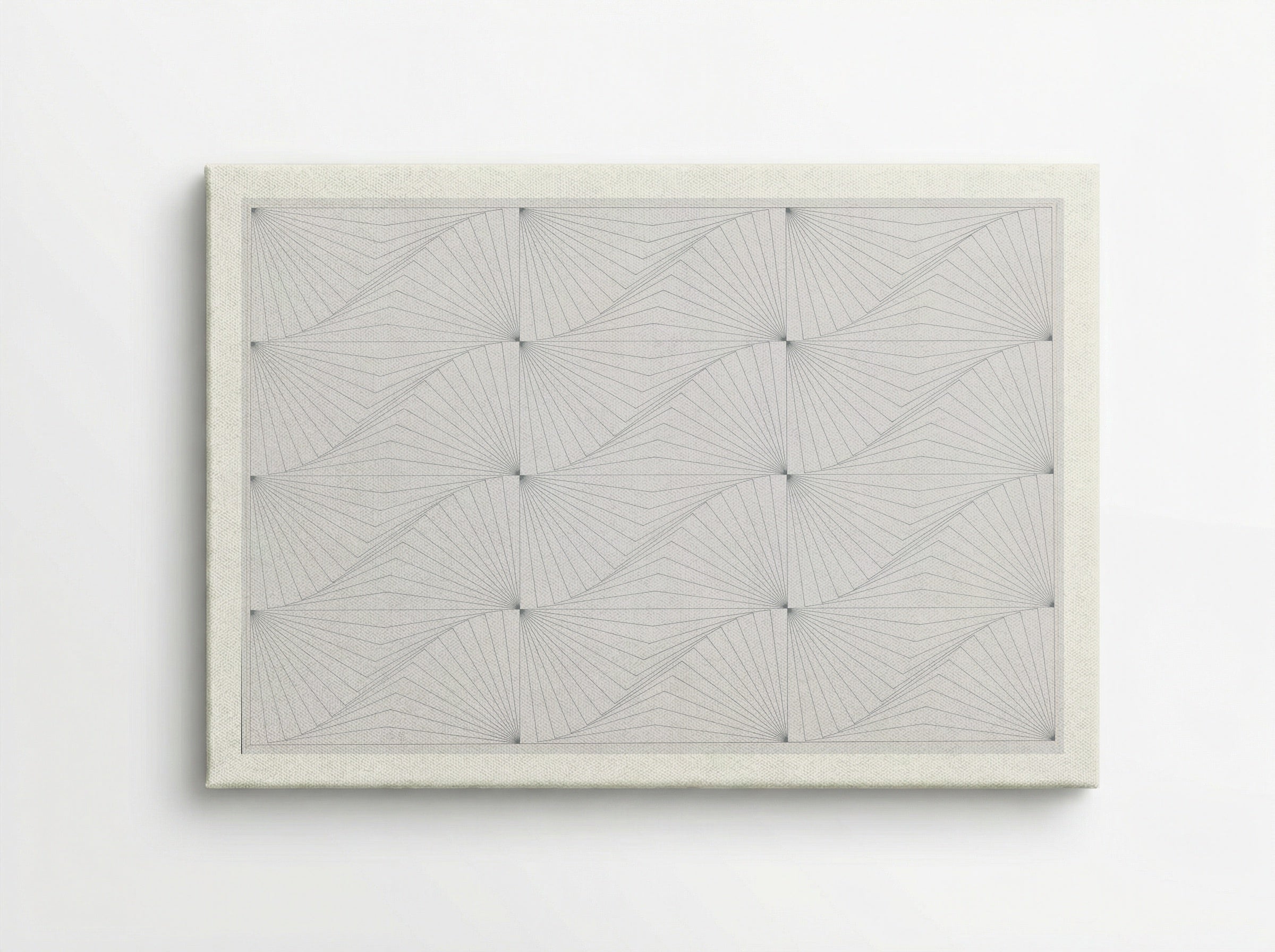 Genève Blanc - Edna Andrade - Canvas